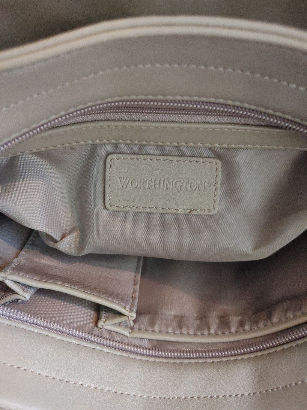 Worthington Worthington Leather Shoulder Bag Size ONE SIZE - 7 Thumbnail