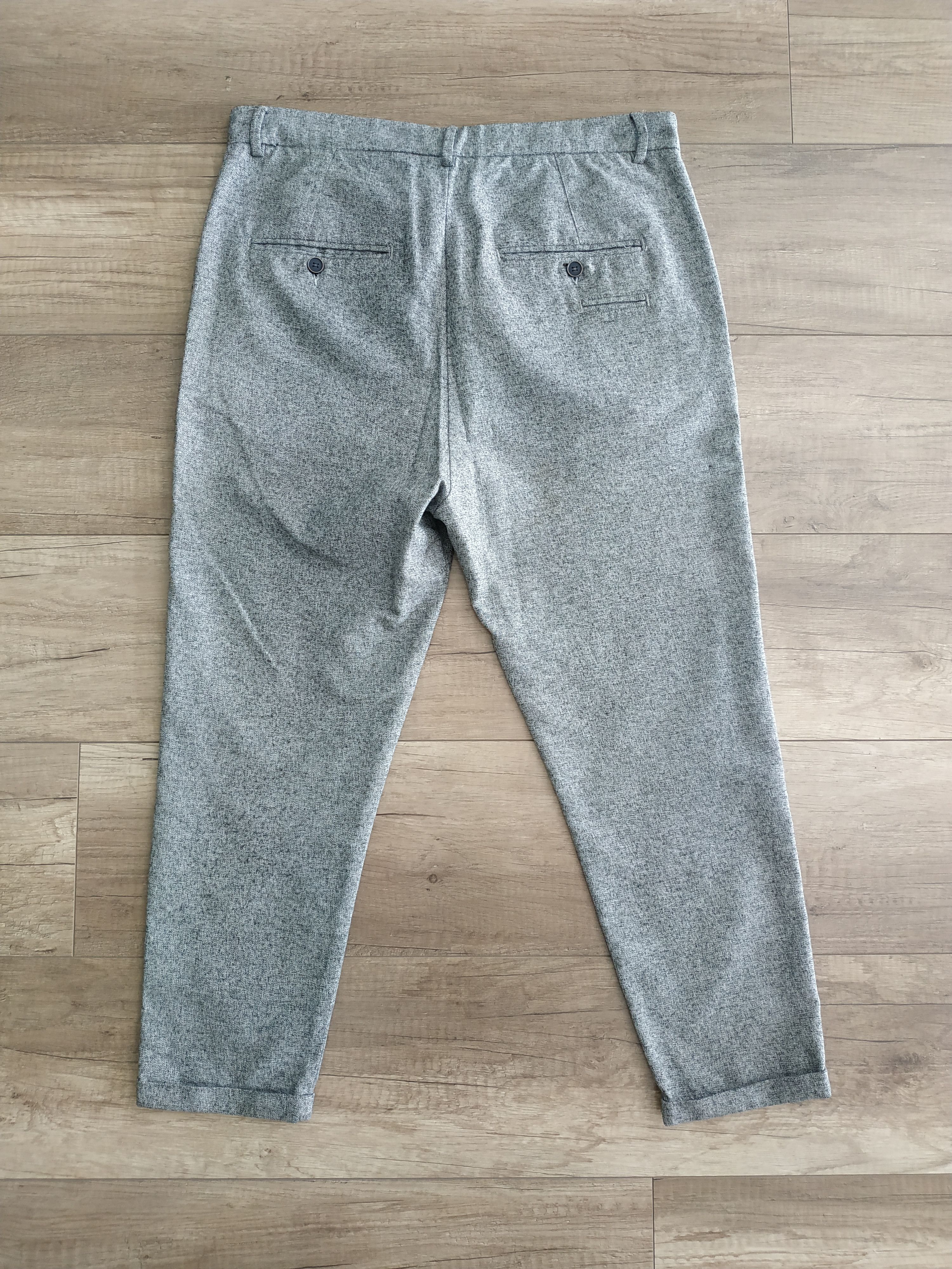 Zara ZARA Men's Slim Fit Chino/Sports Pants/Bottoms, s. 32 Size US 32 / EU 48 - 3 Thumbnail