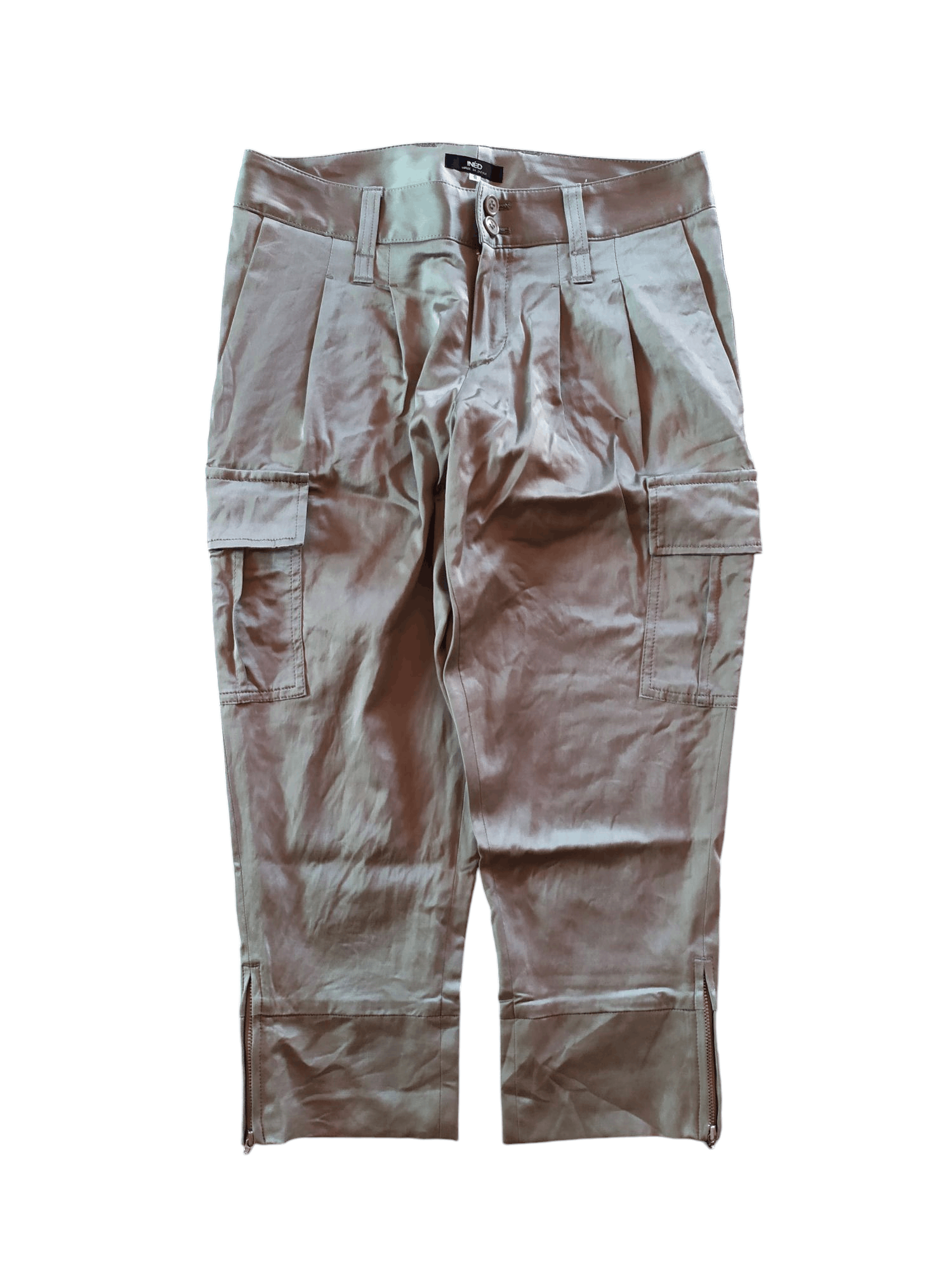 Japanese Brand × Yohji Yamamoto Ined by Yohji Yamamoto Crop Pants Size 29" - 1 Thumbnail