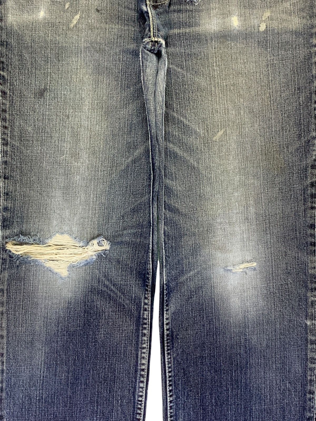 Levi's Vintage 90s Levis 502 Faded Wash Distressed Baggy Jeans Size US 34 / EU 50 - 5 Thumbnail