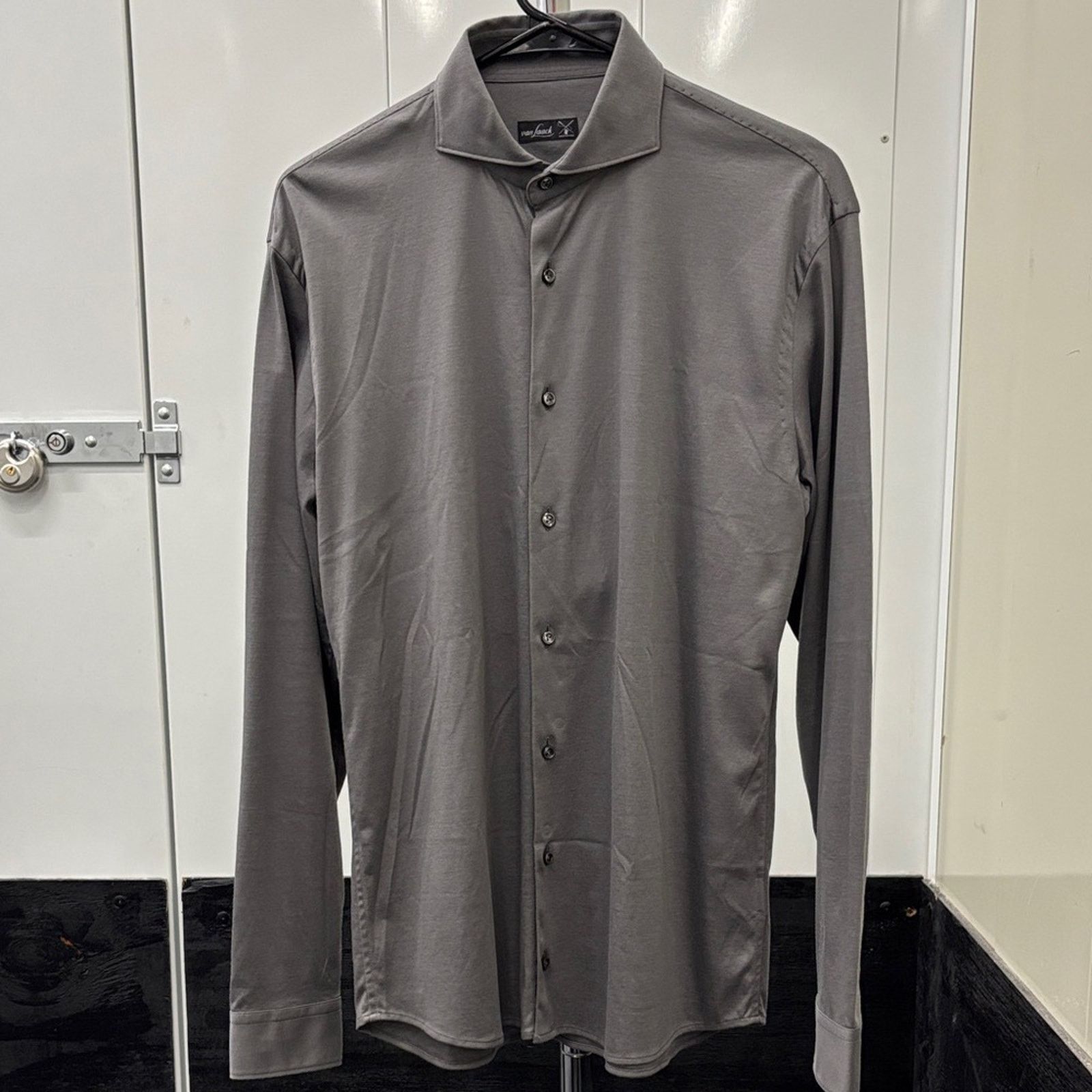 Other NWT Van Laack Gray Button-Up Shirt swiss cotton Size S Size US S / EU 44-46 / 1 - 1 Thumbnail