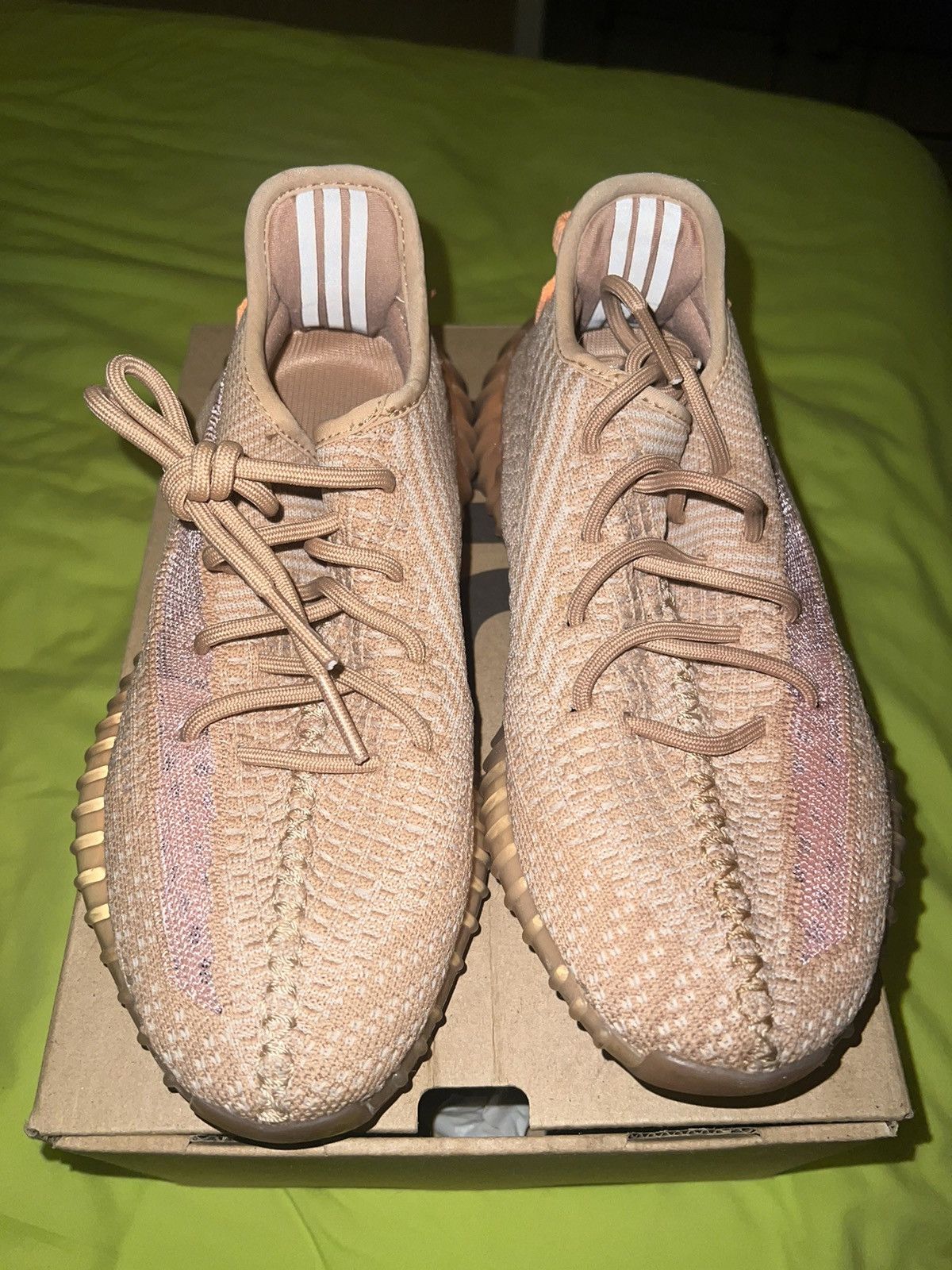 image of Adidas x Yeezy Season Yeezy Boost 350 V2 Clay Shoes, Women's (Size 6)