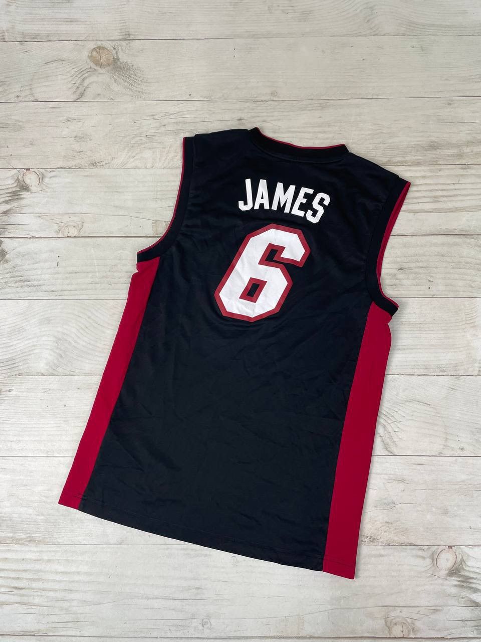 Adidas Adidas Miami Heat LeBron James #6 NBA Basketball Jersey Size US S / EU 44-46 / 1 - 2 Thumbnail
