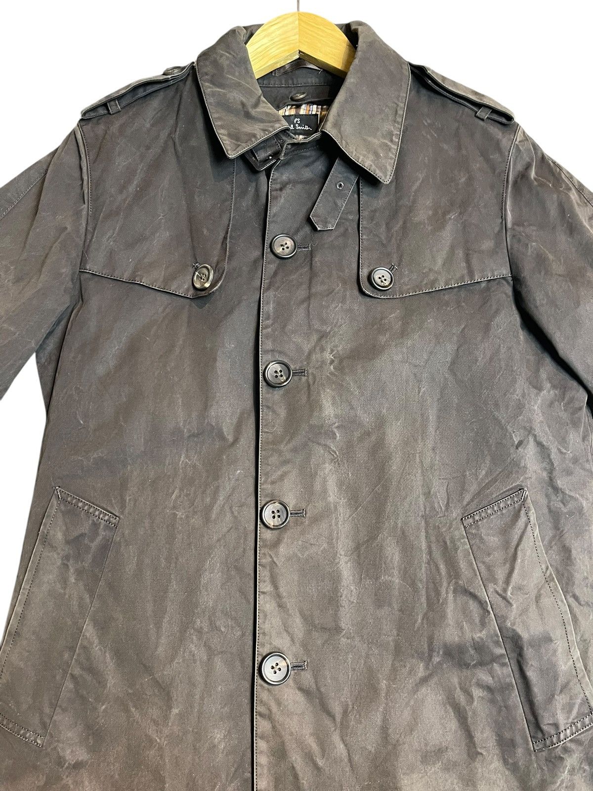 Paul Smith × Vintage Paul Smith Trench Coat (25) Size US L / EU 52-54 / 3 - 5 Thumbnail
