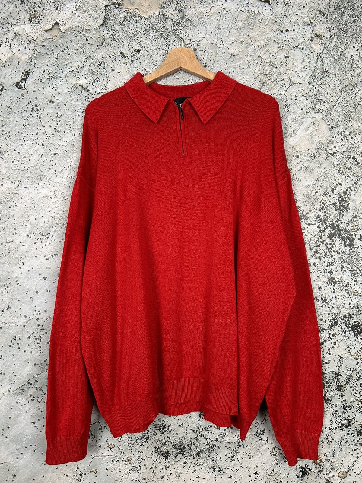 Carlo Colucci Vintage Carlo Colucci Half Zip Sweater Streetwear Archival Size US XL / EU 56 / 4 - 1 Thumbnail