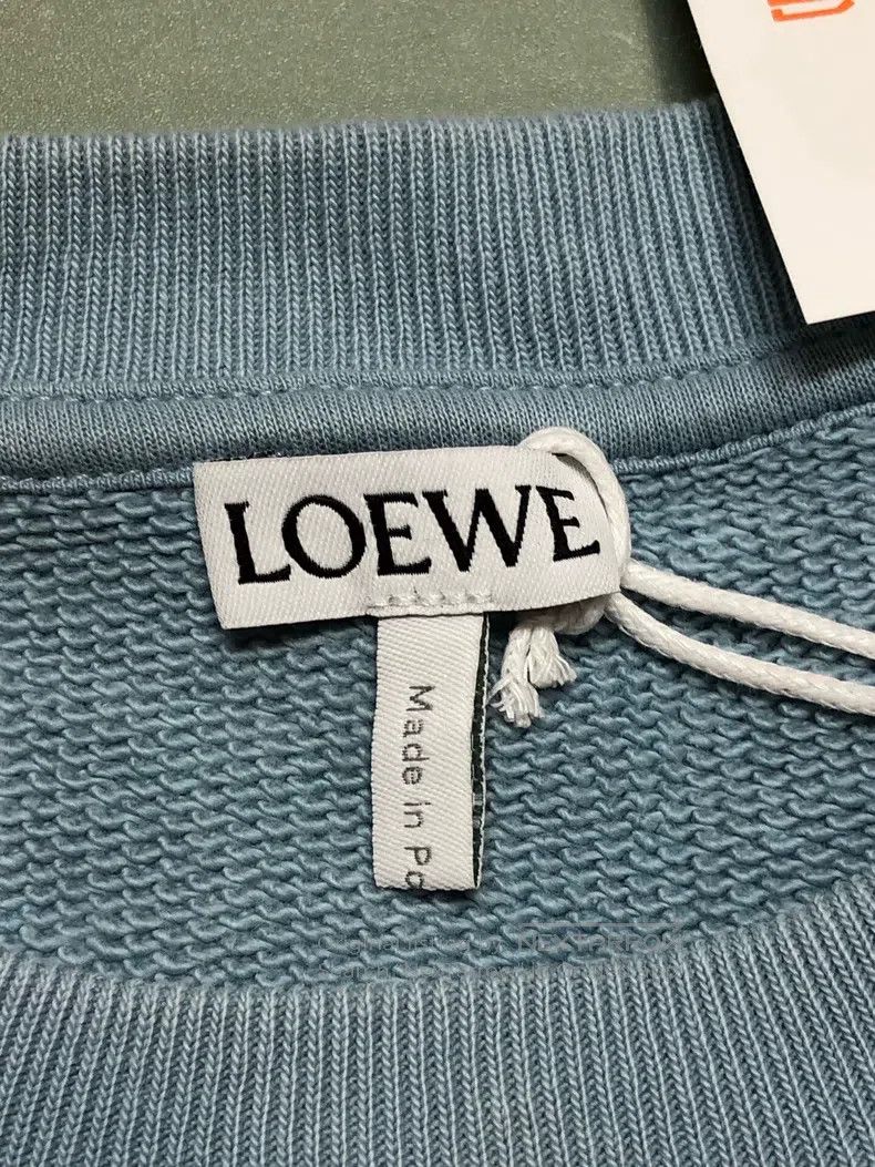 Loewe Loewe Sky blue vine logo round-neck hoodie Size M / US 6-8 / IT 42-44 - 3 Thumbnail