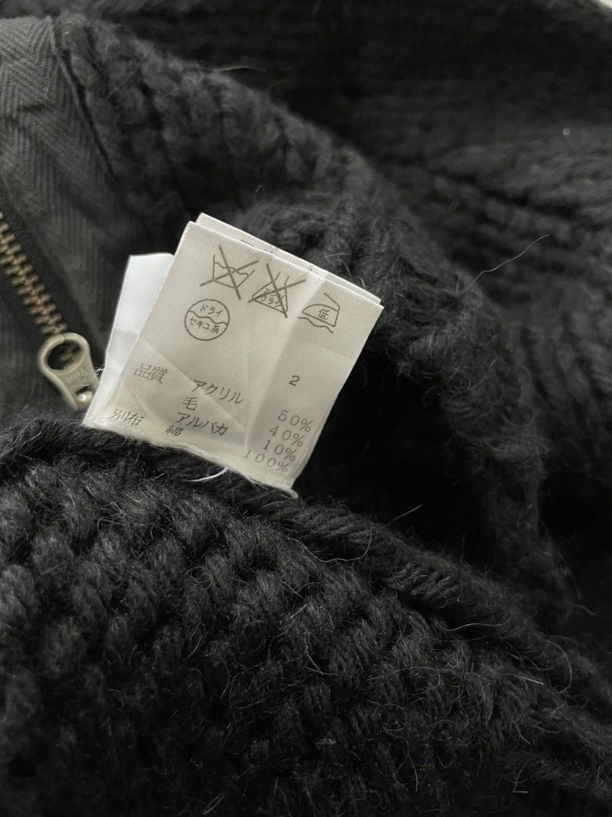 DKNY Vintage Wool Knitted Double zipper Jacket Rick Owens Style Size US M / EU 48-50 / 2 - 6 Thumbnail