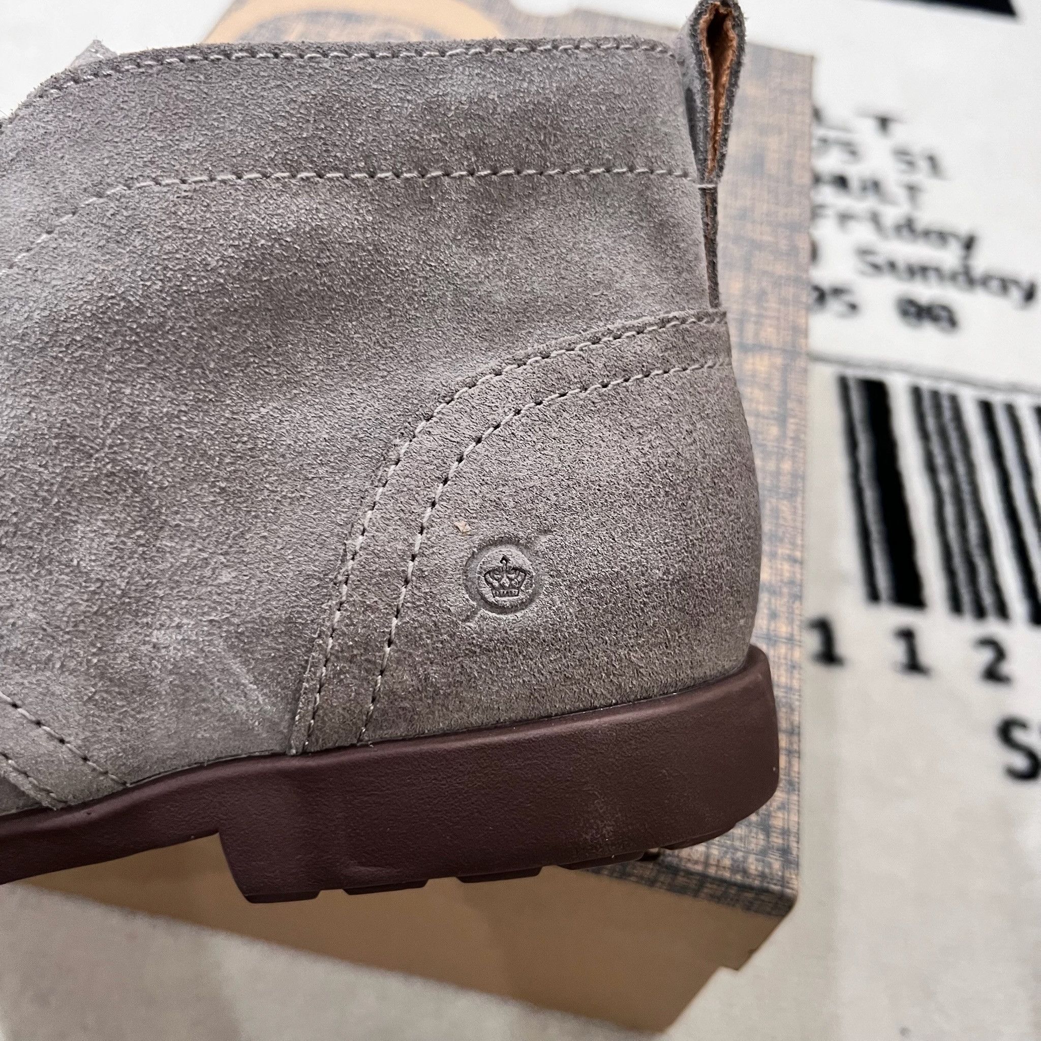 Born Børn Seth Suede Chukka Boot Taupe Suede Ankle Boots Size US 11.5 / EU 44-45 - 7 Thumbnail