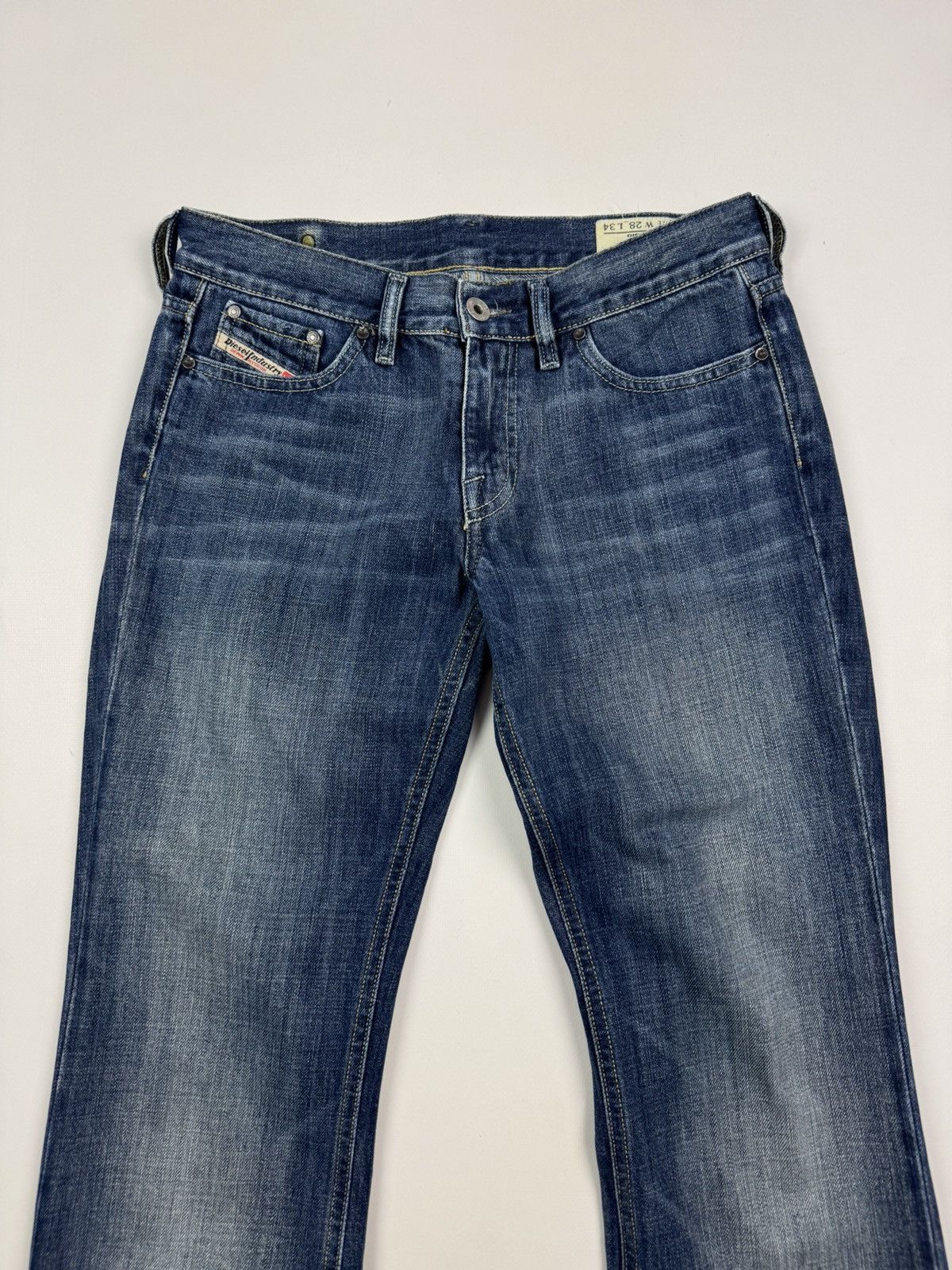 Diesel Y2K Vintage Diesel Riden Washed Denim Women’s Jeans Size 30" / US 8 / IT 44 - 4 Thumbnail