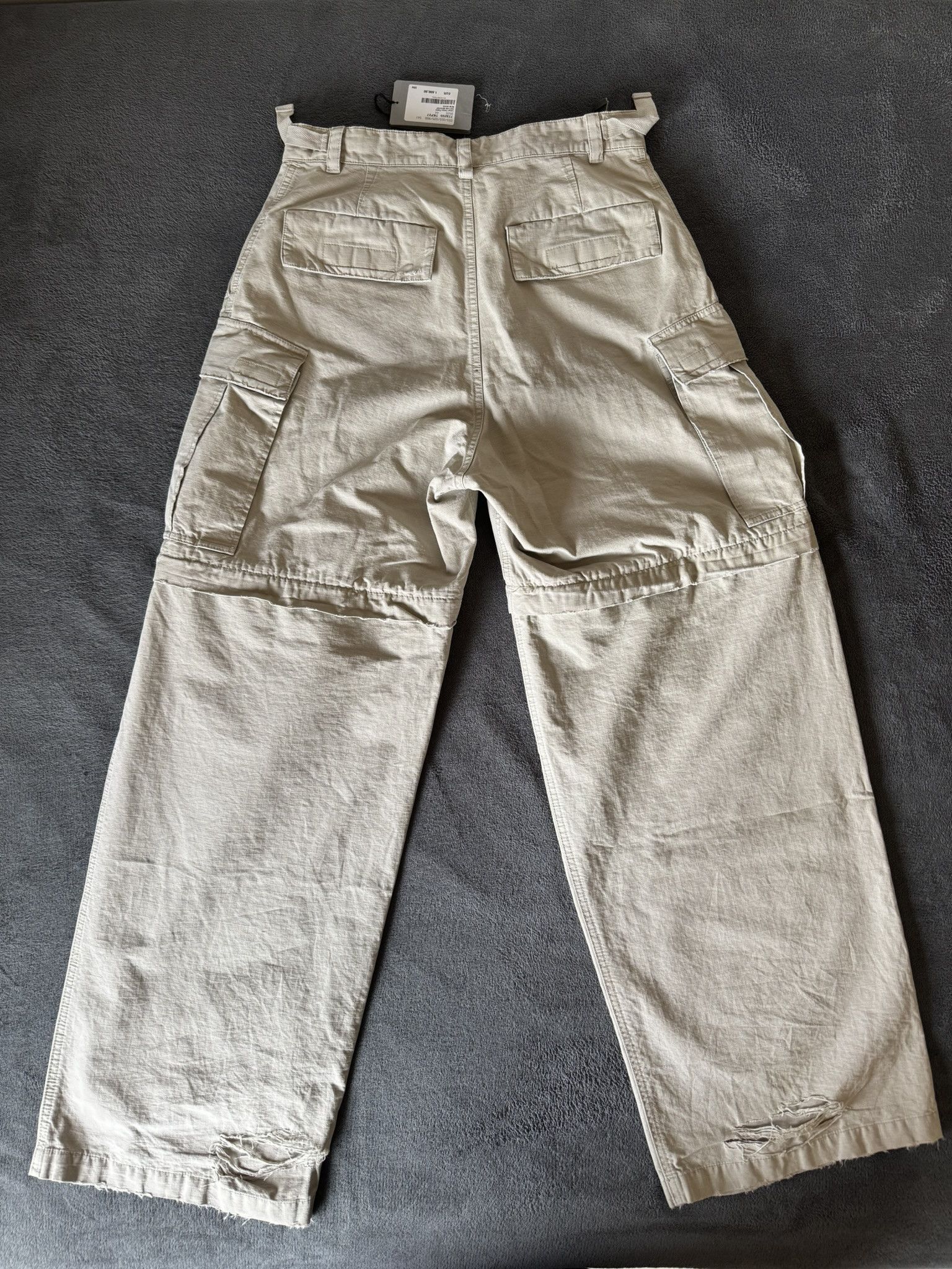 Balenciaga Balenciaga Ripstop Convertible Cargos Size US 31 - 3 Thumbnail