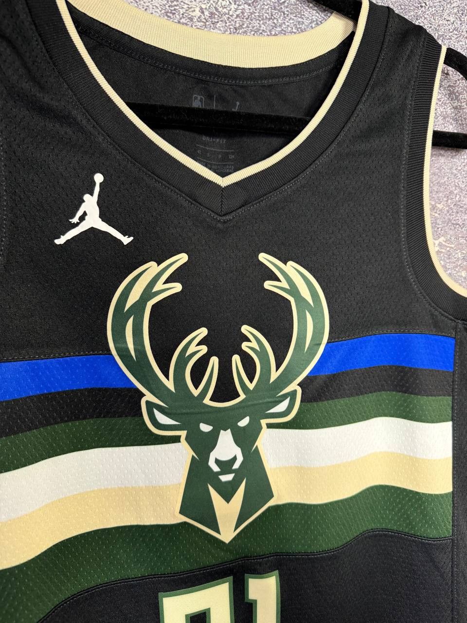 Jordan Brand × NBA HOLIDAY Bucks Giannis Antetokoumpo Swingman NBA Jersey Size US S / EU 44-46 / 1 - 11 Thumbnail