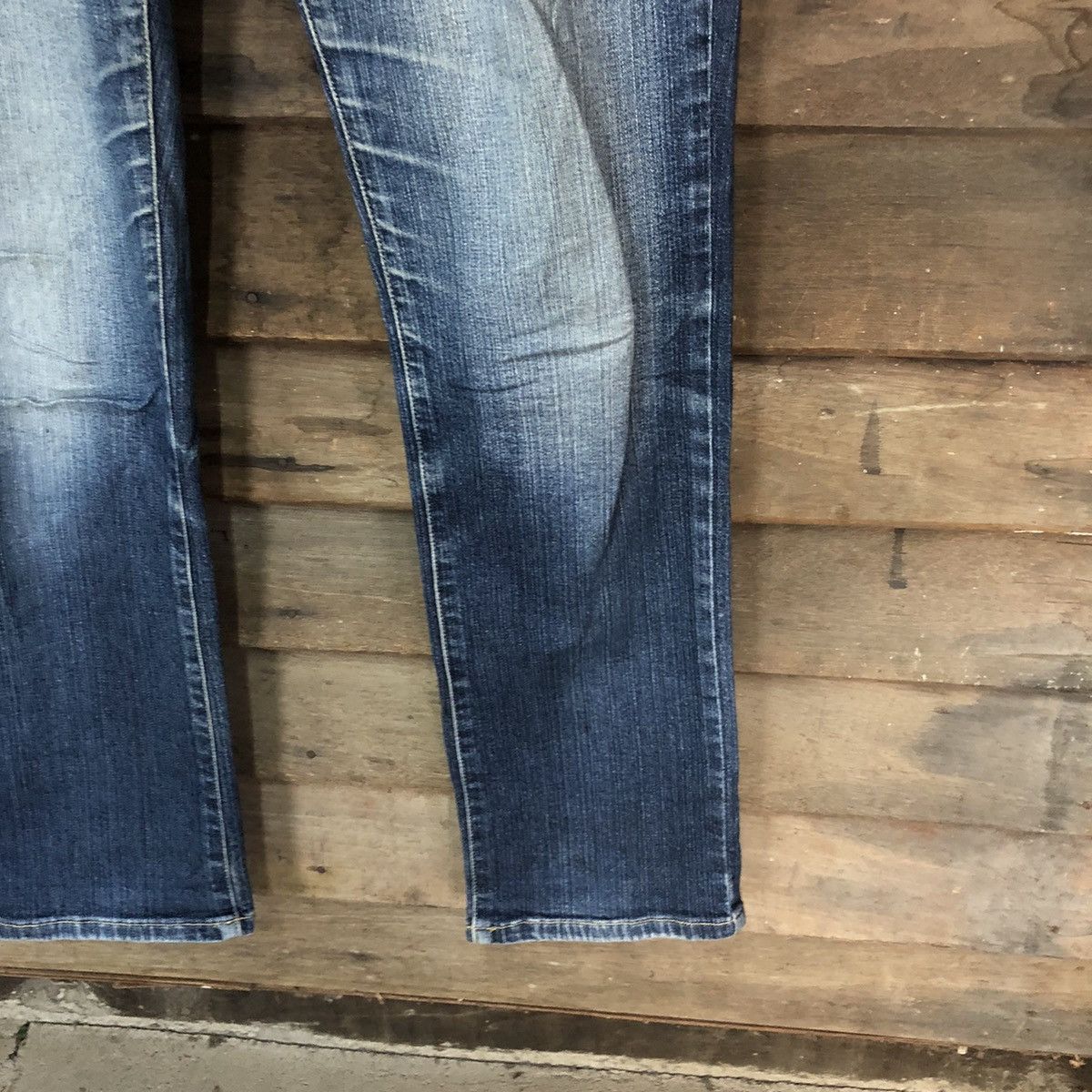Japanese Brand Closshi Blue Denim vintage Pants #7388 Size 32" / US 10 / IT 46 - 9 Thumbnail