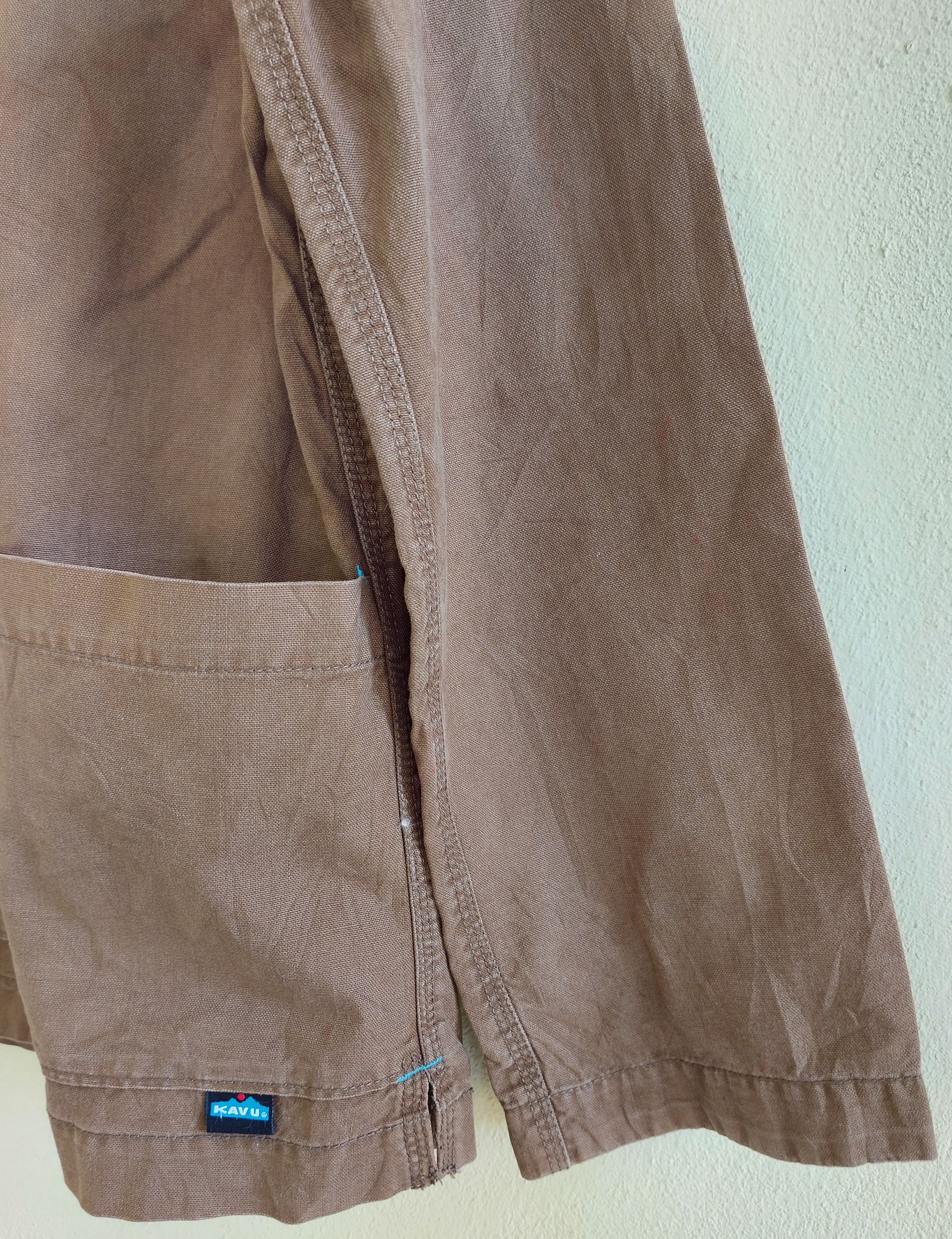 KAVU KAVU cotton canvas open collar jacket Size US L / EU 52-54 / 3 - 4 Thumbnail