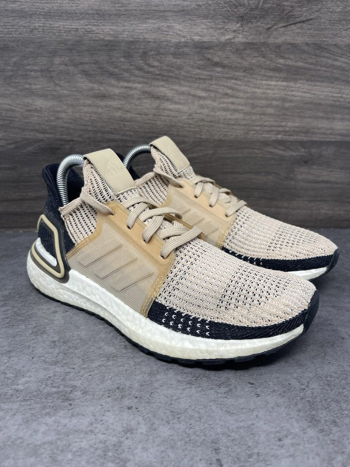 Adidas Adidas Ultraboost 19 Running Shoes Womens Size 5 Black Sand Size US 5 / IT 35 - 4 Thumbnail