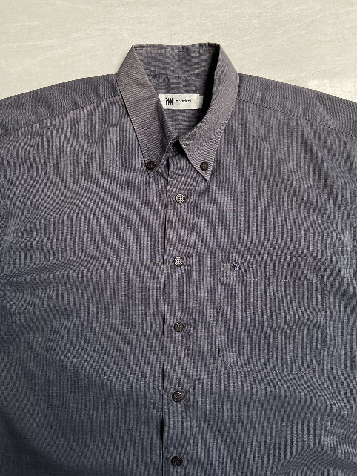 Issey Miyake Issey Miyake IM Product Grey Shirt Size US L / EU 52-54 / 3 - 3 Thumbnail