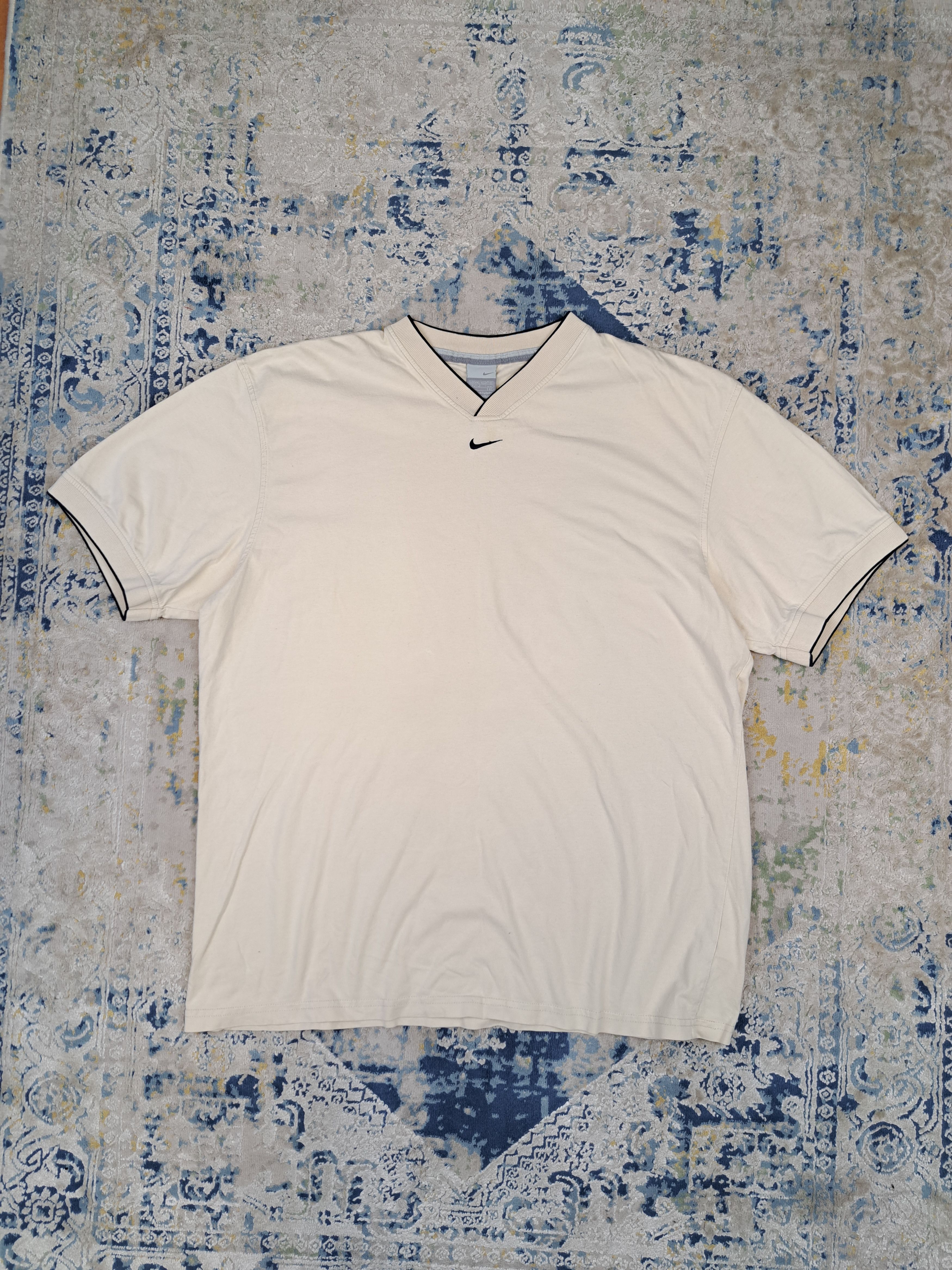 Nike Vintage 00s Nike Center Swoosh Tee y2k Embroidered Size US XXL / EU 58 / 5 - 1 Thumbnail