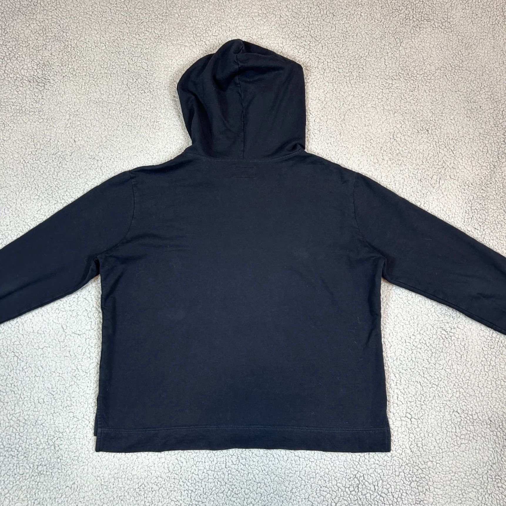 Vintage American Giant Hoodie Jacket Pullover Black Womens Size M USA Made Jacket Size M / US 6-8 / IT 42-44 - 5 Thumbnail