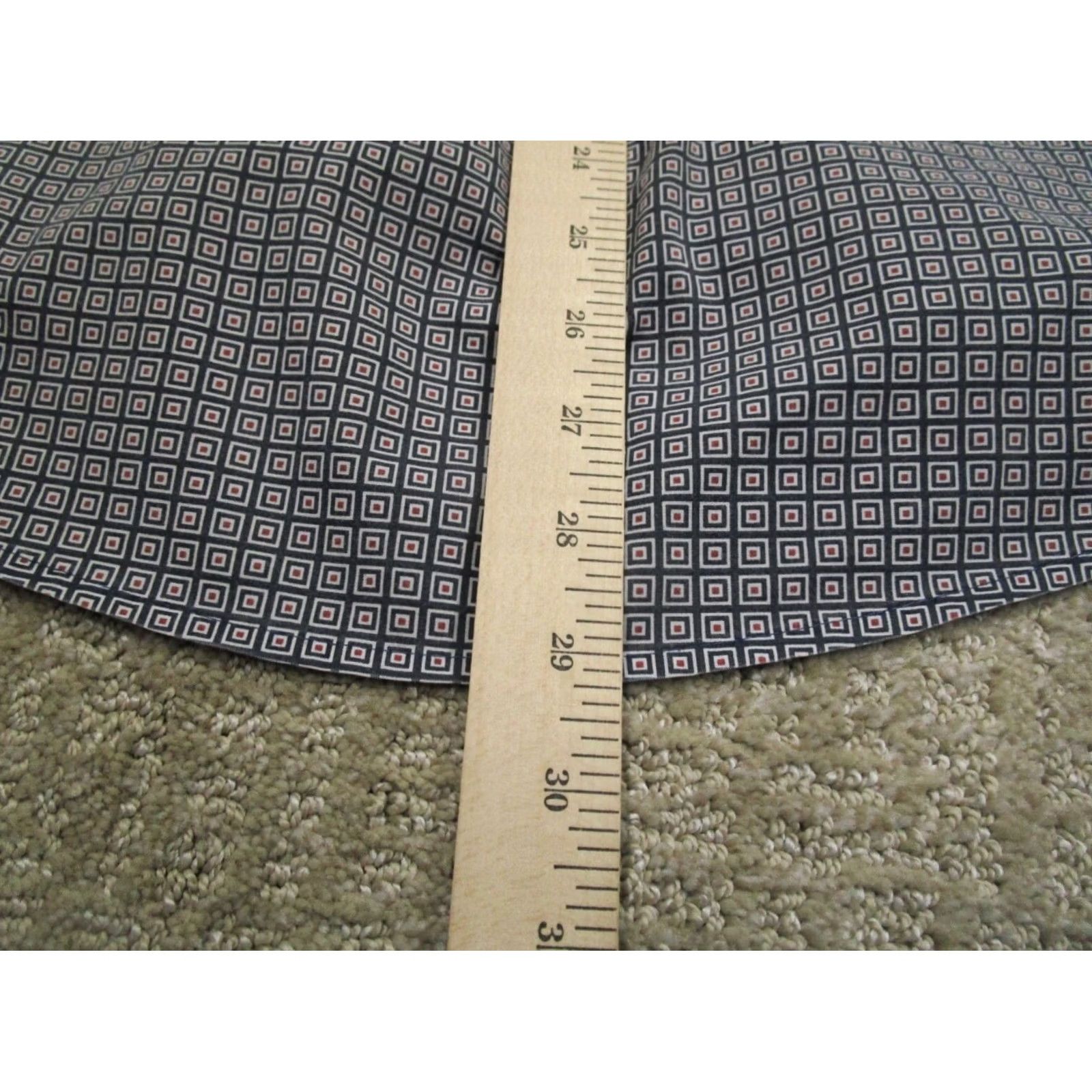 Wrangler Wrangler Shirt Men Small Blue Geometric Western Long Sleeve Button Down Cowboy Size US S / EU 44-46 / 1 - 6 Thumbnail