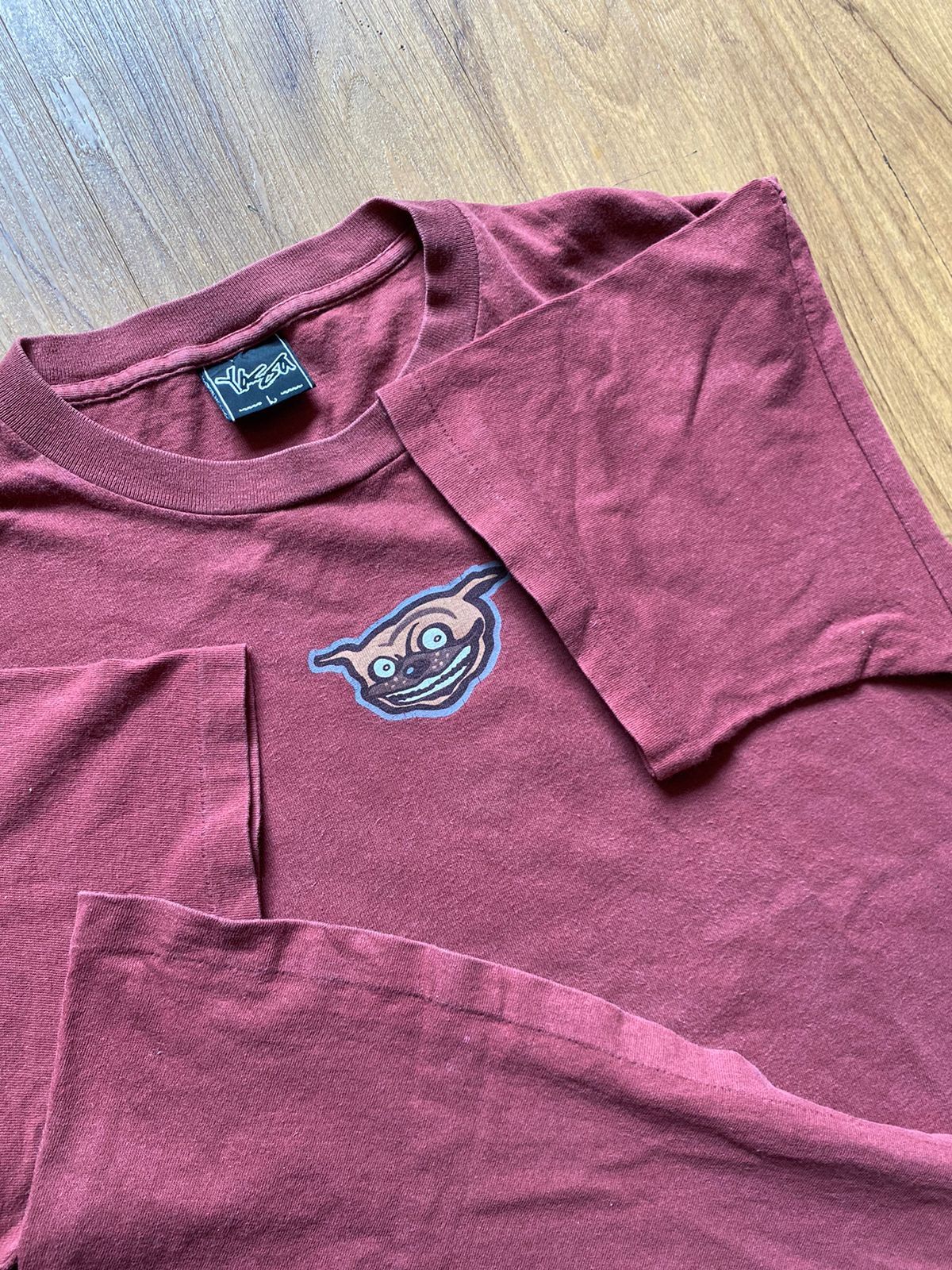 Vintage VINTAGE 90s YAGA “ Bulldog” T Shirt Size US L / EU 52-54 / 3 - 8 Thumbnail