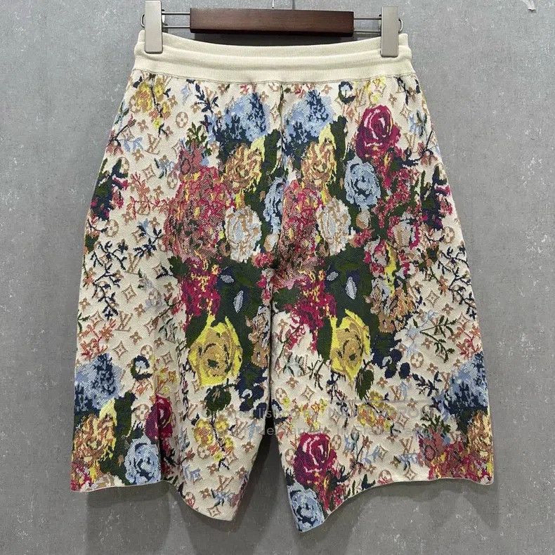 Louis Vuitton size xs Floral pattern jacquard full-print ca