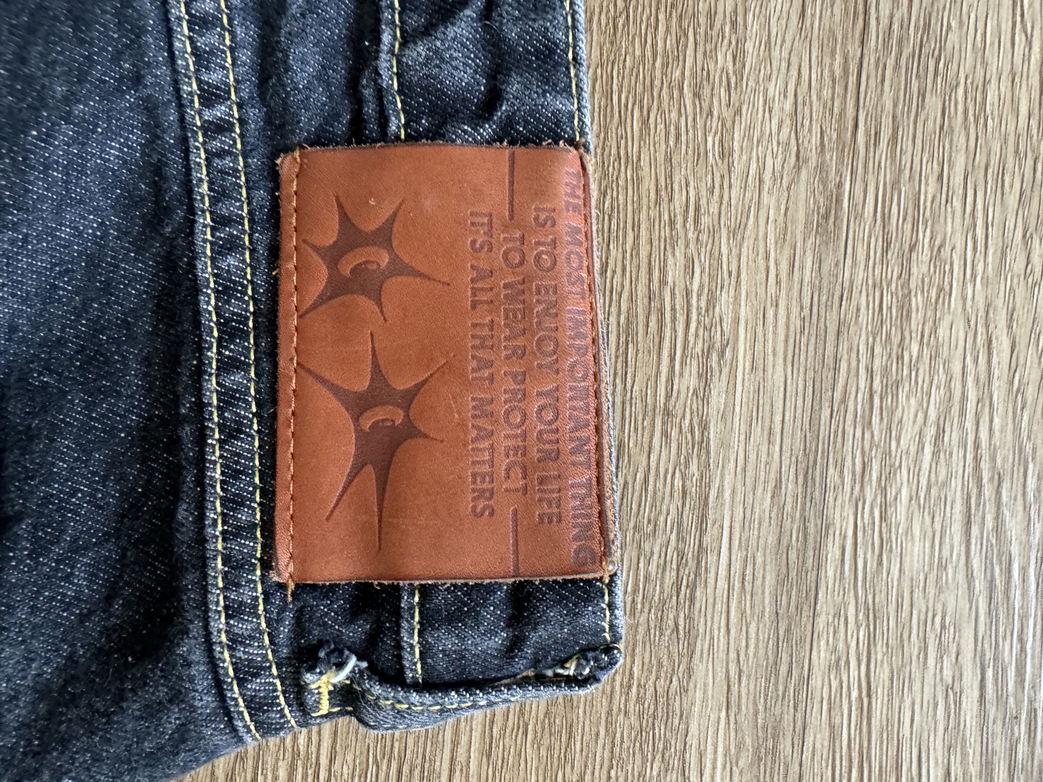 Jean PROTECT Spike Denim Jeans Size US 31 - 9 Thumbnail