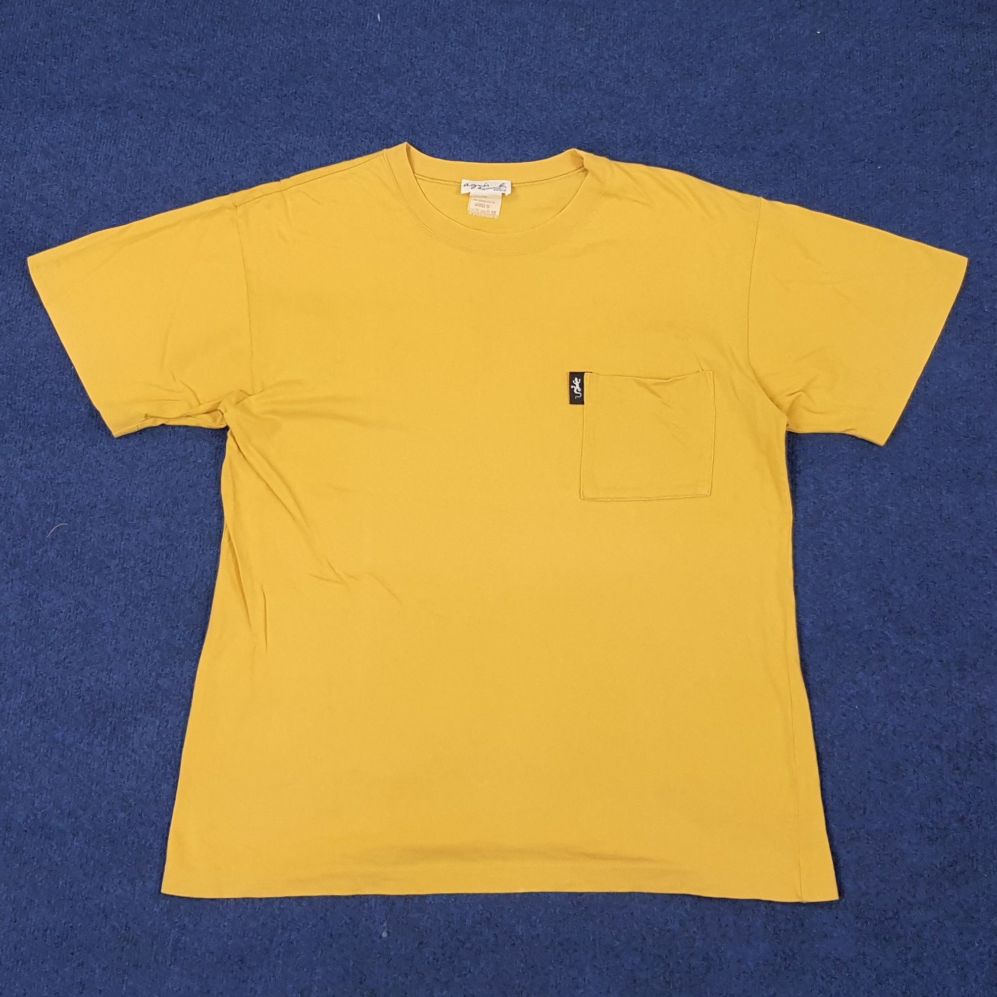 agnes b. Vintage Agnes b. Homme Paris Designer Tshirt C239N49 Size US L / EU 52-54 / 3 - 1 Thumbnail
