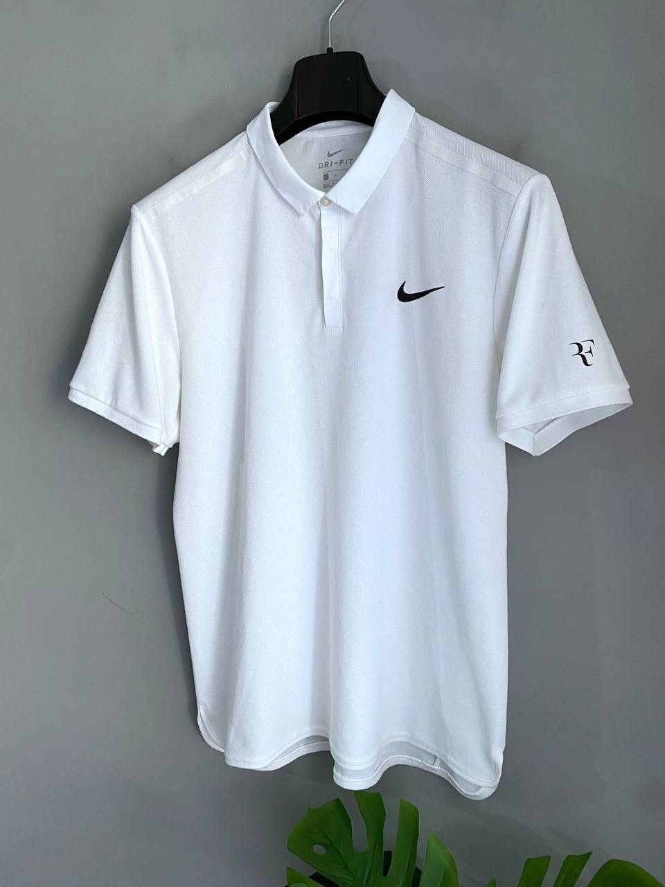 Nike Nike RF Roger Federer Men's White Tennis Polo Shirt, Size L Size US L / EU 52-54 / 3 - 2 Thumbnail