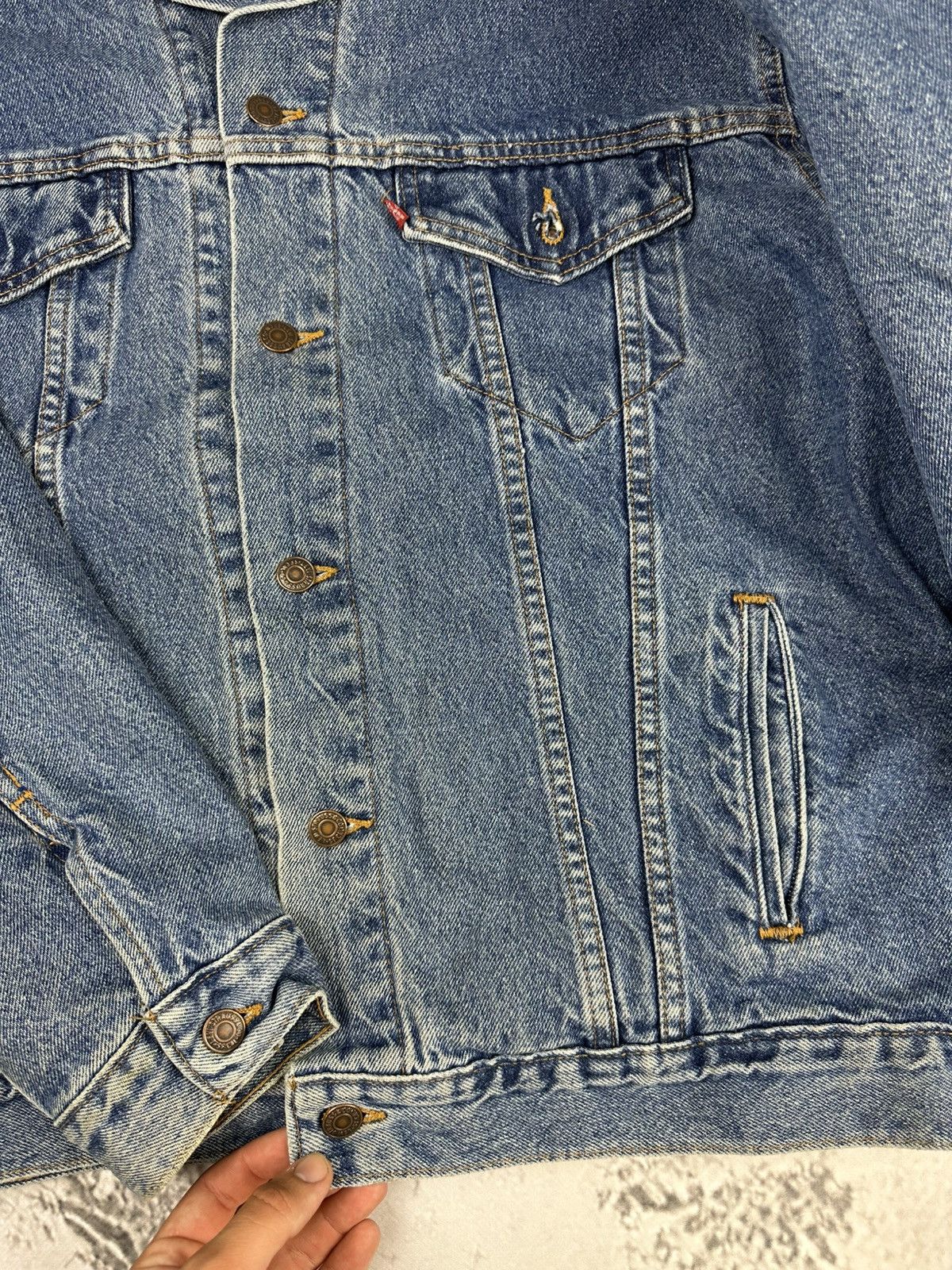 Levi's Vintage Clothing Vintage Levi’s Heavy Denim Jacket Made In USA Size US L / EU 52-54 / 3 - 5 Thumbnail