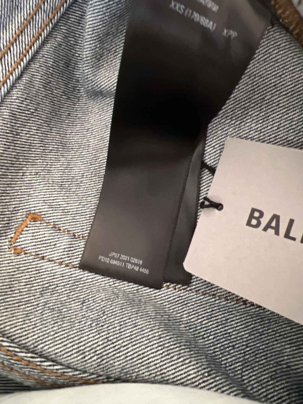 Balenciaga *RARE* BALENCIAGA AW 22 Scribble denim Size US 28 / EU 44 - 9 Thumbnail