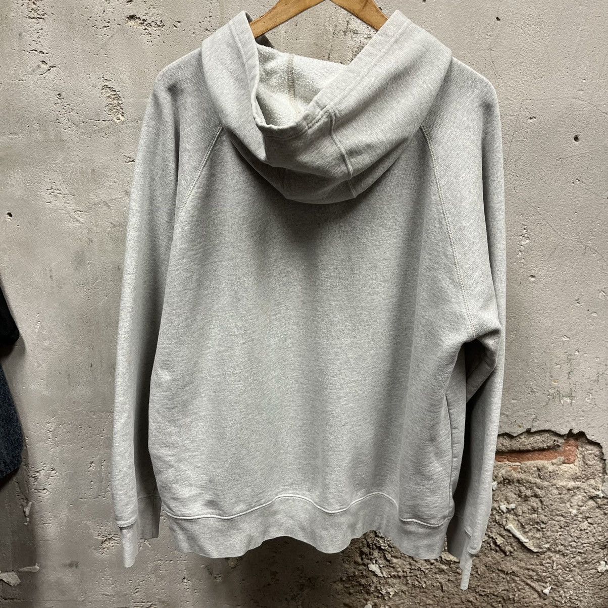 Nautica Nautica Jeans Gray Y2K Script Print Hoodie Sweatshirt 00s XL Size US XL / EU 56 / 4 - 4 Thumbnail
