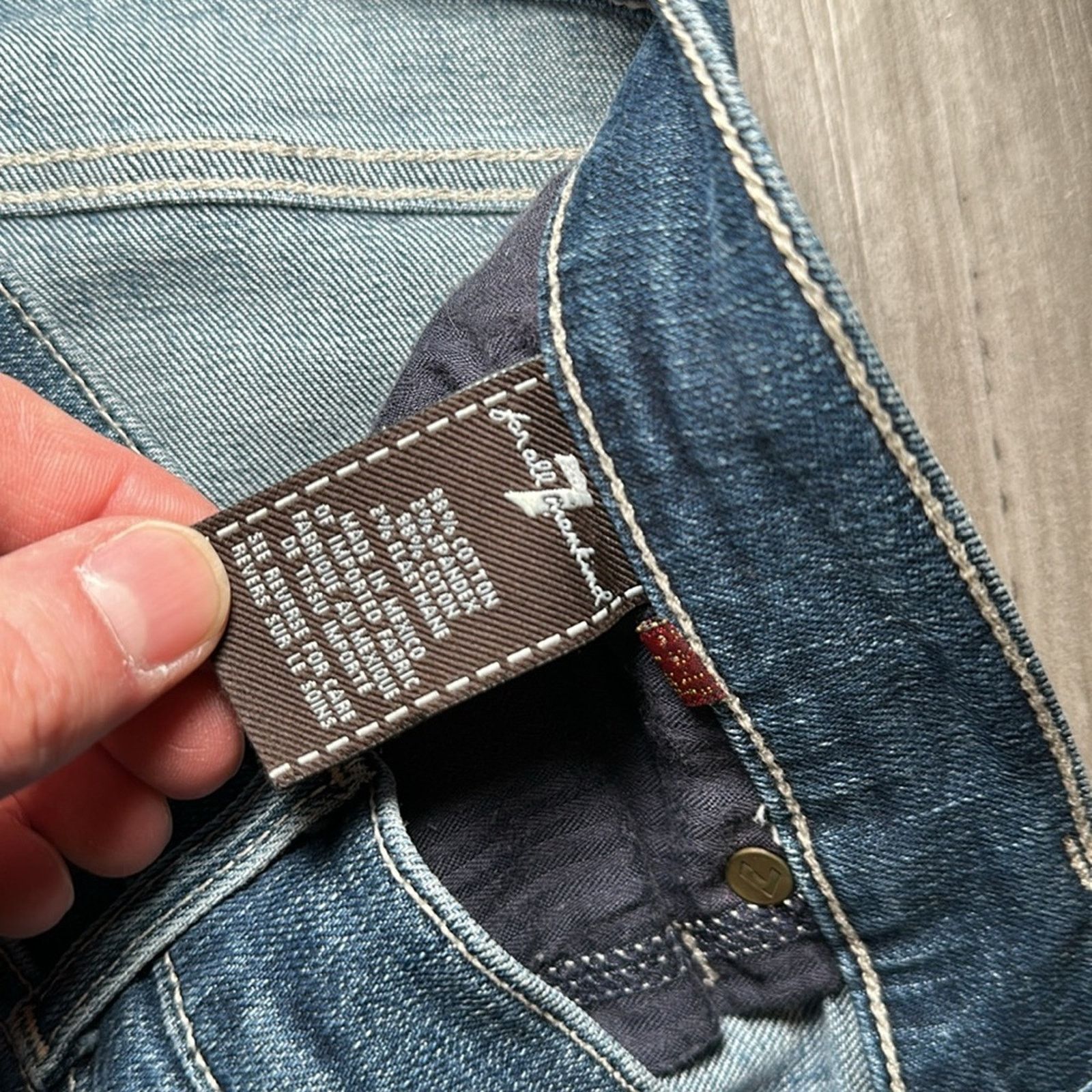 7 For All Mankind 7 For All Mankind Roxanne Relaxed Skinny Jeans - 29 Size 29" - 9 Thumbnail
