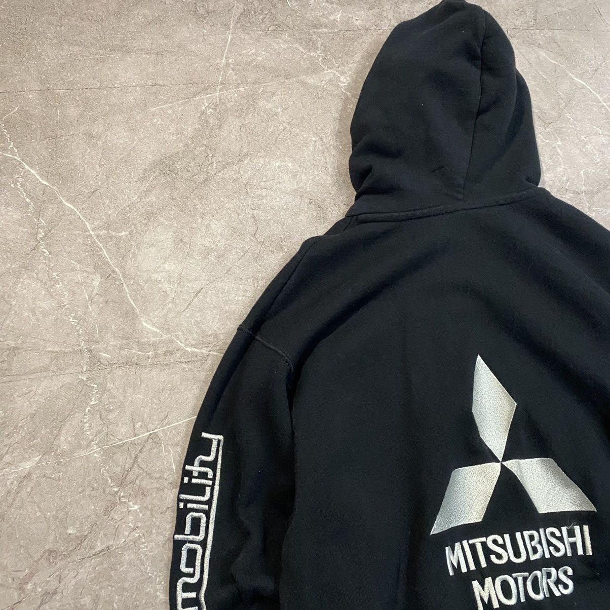 Vintage VINTAGE MITSUBISHI MOTORS ZIP HOODIE BIG LOGO 00s Size US L / EU 52-54 / 3 - 2 Thumbnail
