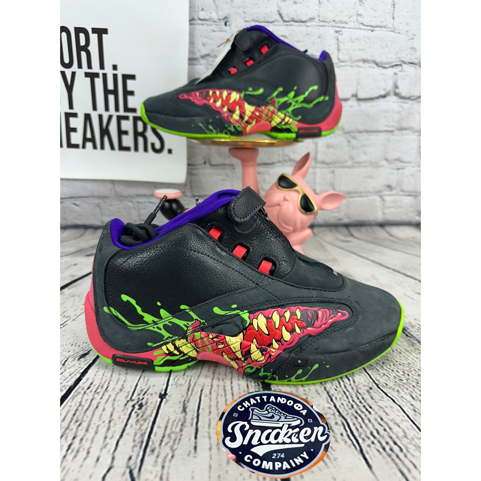 Reebok Reebok Answer Iverson Ghostbusters Basketball Shoes Mens 7.5 Size US 7.5 / EU 40-41 - 1 Thumbnail