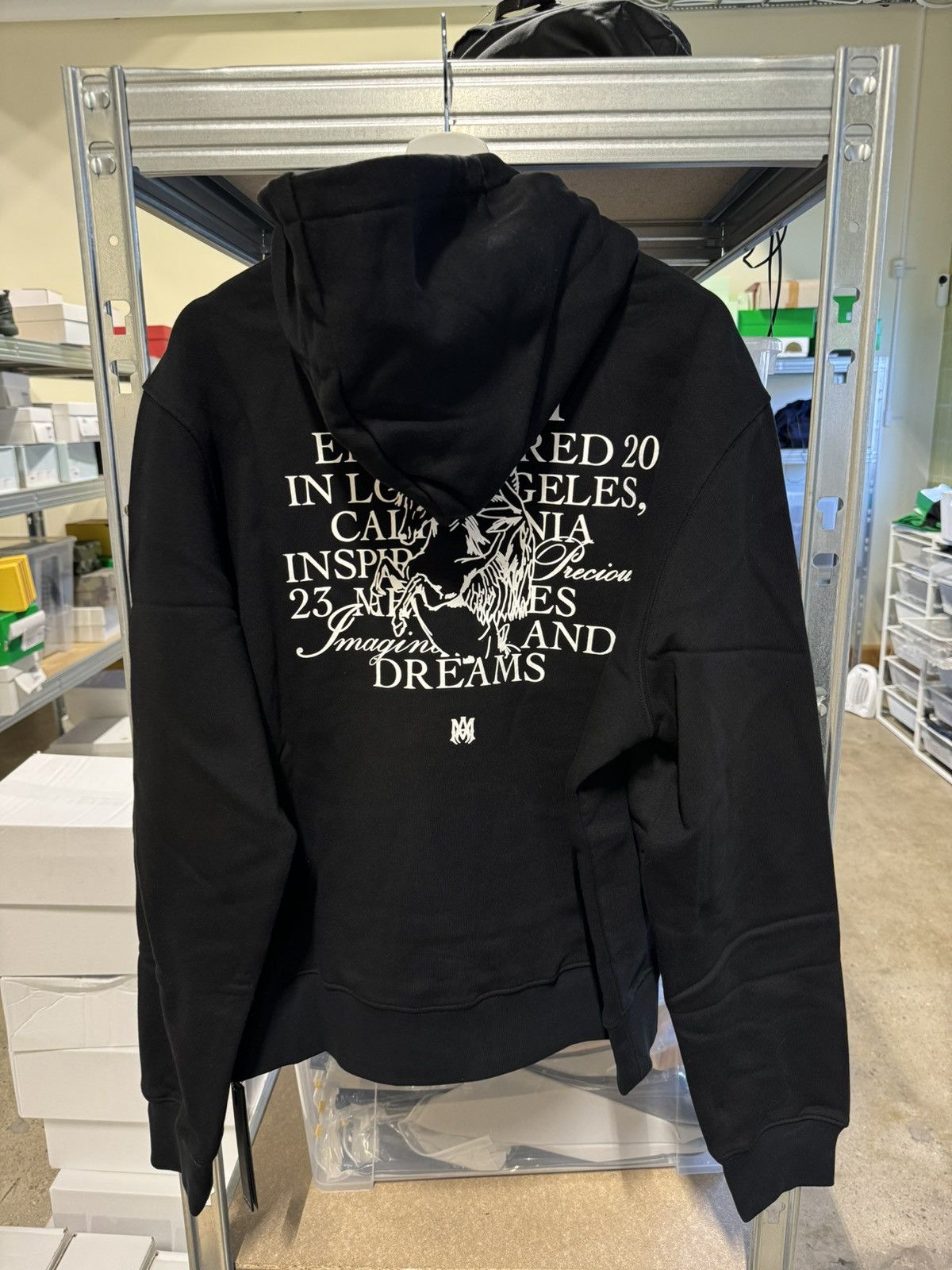 Amiri Amiri Precious Memories Logo Hoodie NEW 1150$ Size US XL / EU 56 / 4 - 3 Thumbnail
