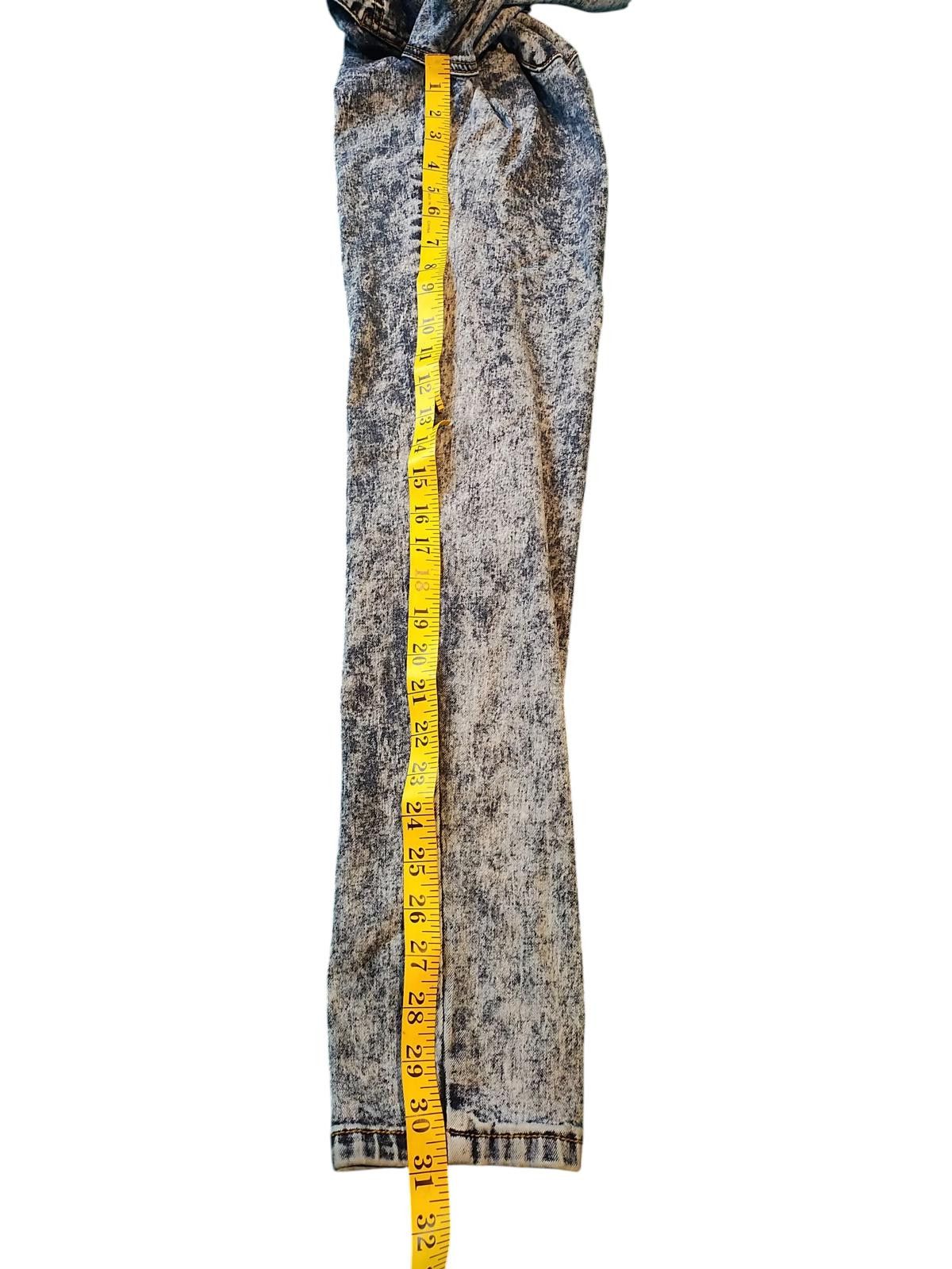 Designer K Jordan Women's Skinny Jeans with Side Zippers Size 30" / US 8 / IT 44 - 6 Thumbnail