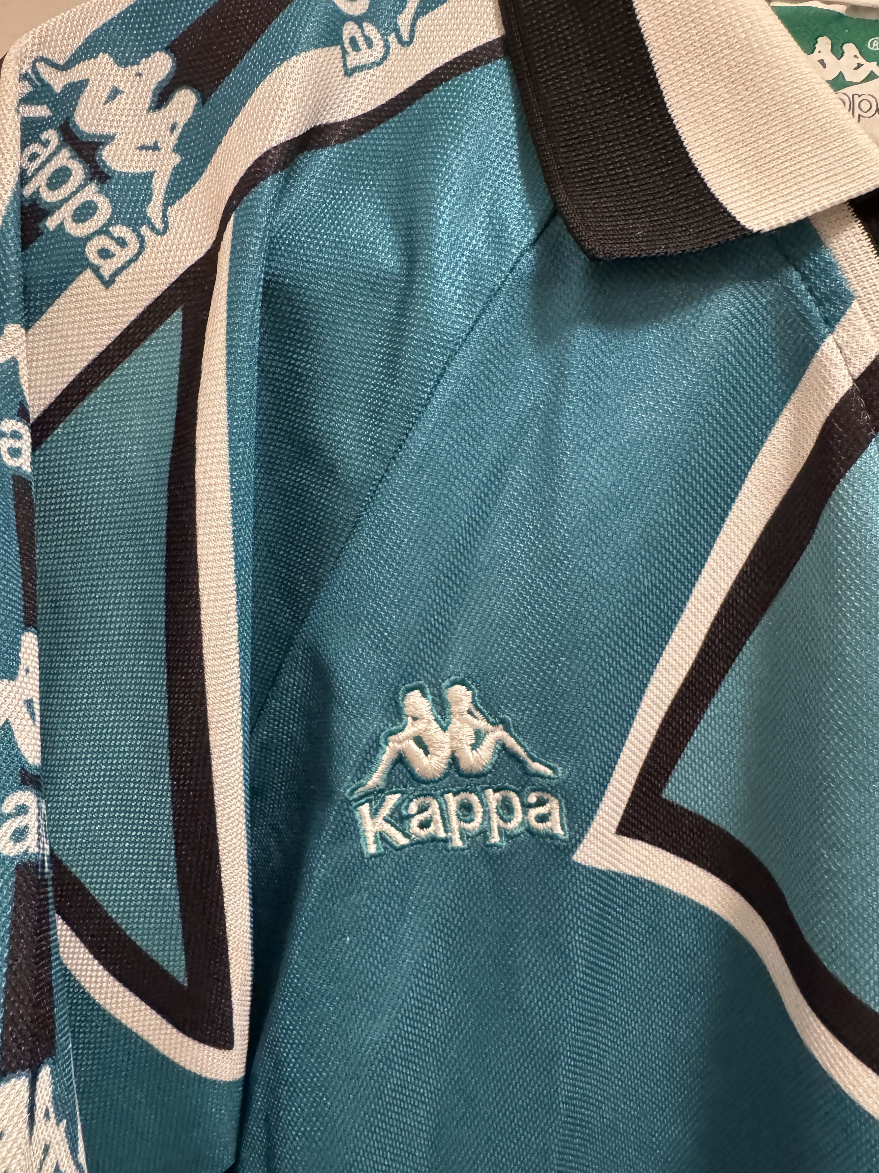 Kappa REAL BETIS 1997 KAPPA AWAY SOCCER JERSEY FOOTBALL KIT Size US XL / EU 56 / 4 - 3 Thumbnail