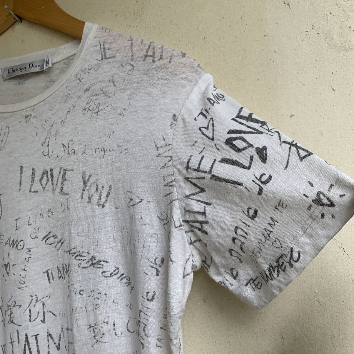 Dior Dior White Valentine’s Day T-Shirt Series Size US S / EU 44-46 / 1 - 4 Thumbnail