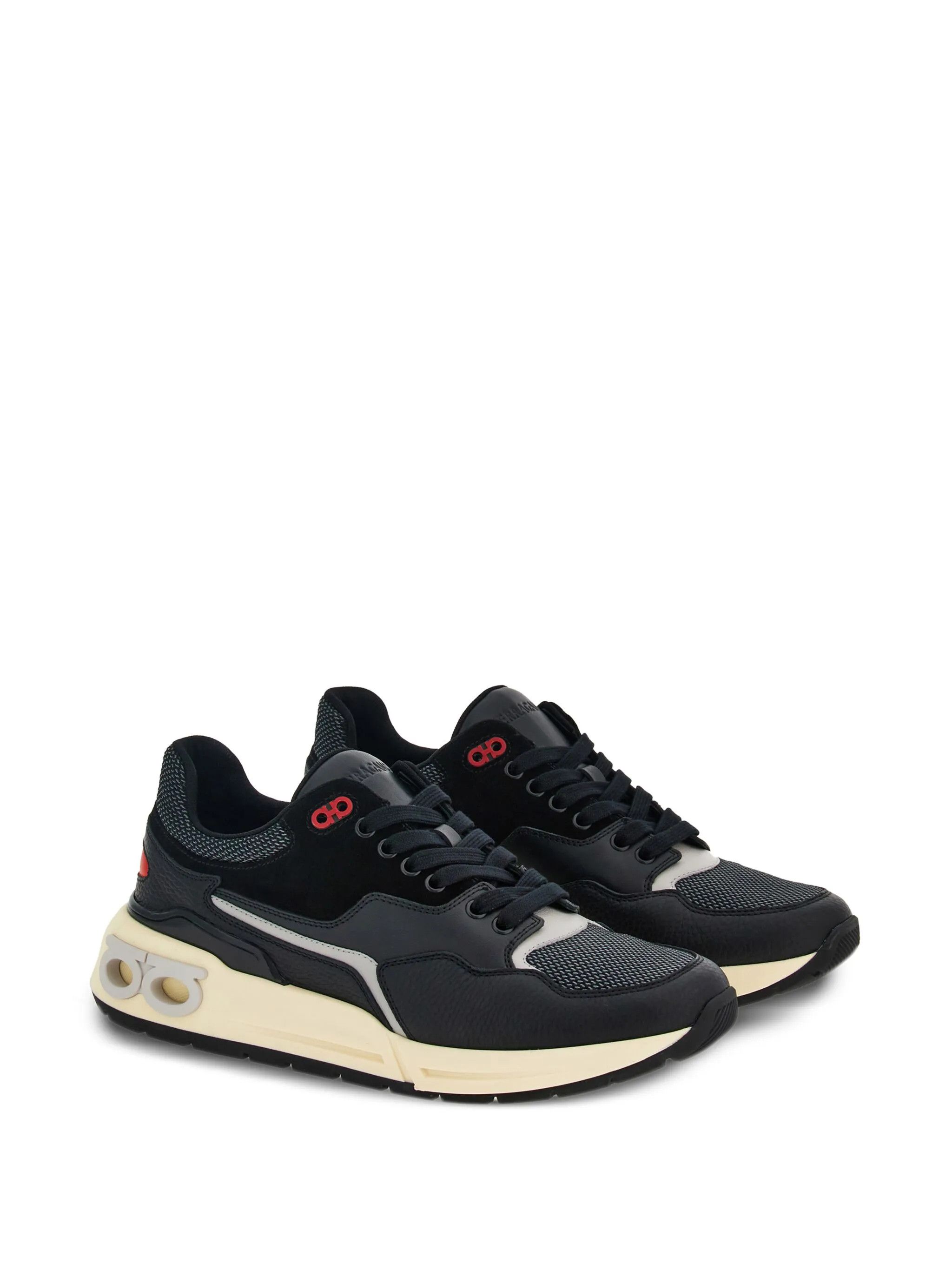 Salvatore Ferragamo o1s1rm0725 Low-Top Sneakers in Black Size US 10 / EU 43 - 2 Thumbnail