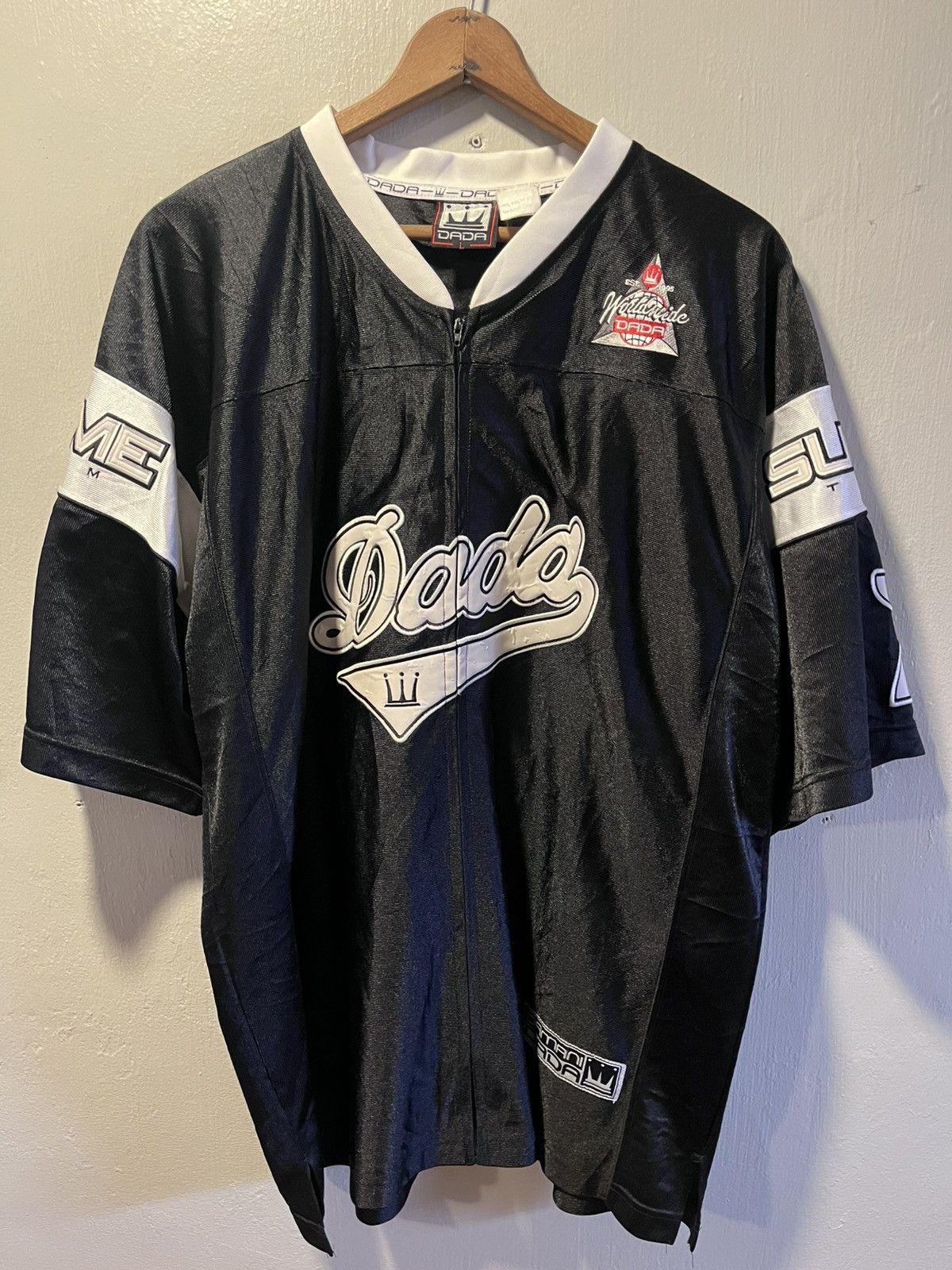 Damani Dada Rare Y2K Dada Supreme Zip Up Jersey Size US L / EU 52-54 / 3 - 2 Thumbnail