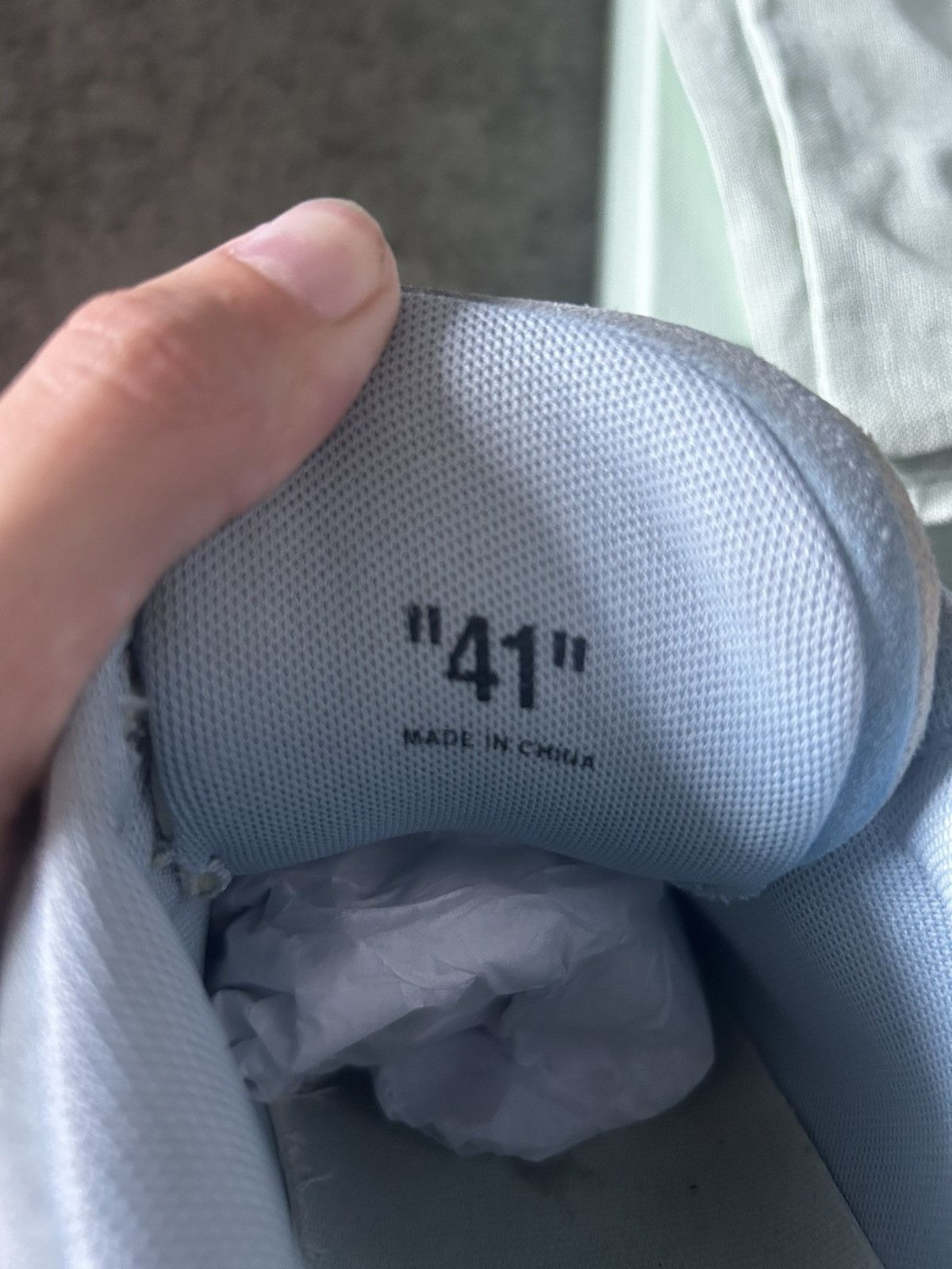 Off-White Off white ooo full suede baby blue Size US 8 / EU 41 - 7 Thumbnail