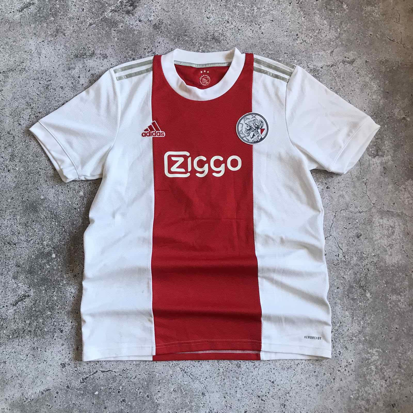 Adidas Rare Ajax Adidas Soccer Jersey Sz L Size US L / EU 52-54 / 3 - 1 Thumbnail
