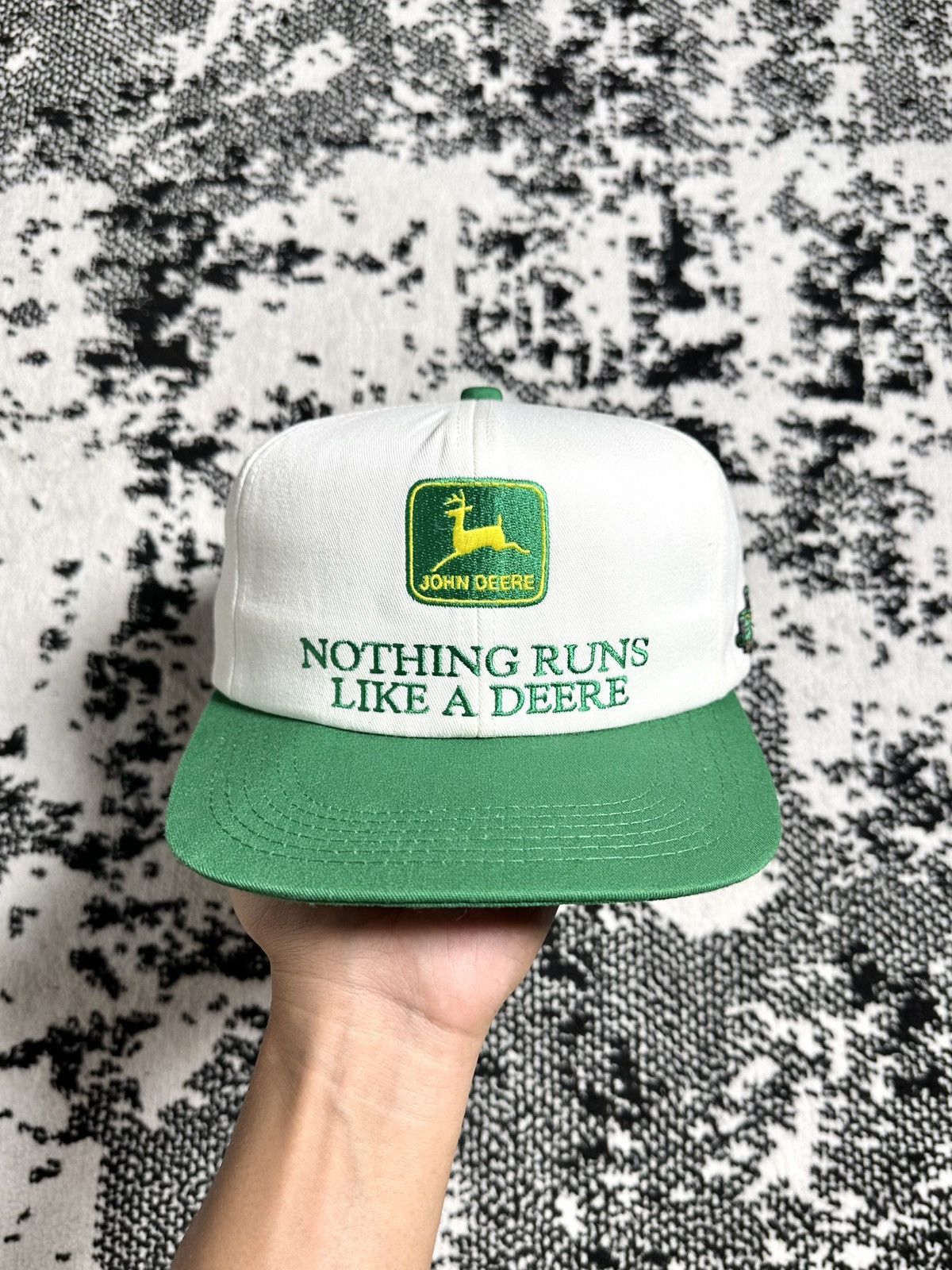 Vintage Vintage John Deere K-Products USA Hat Size ONE SIZE - 1 Thumbnail