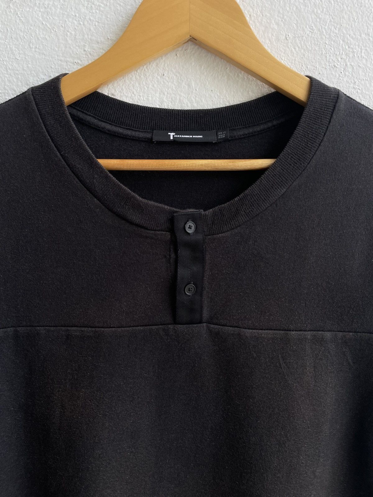 Alexander Wang T by Alexander Wang Half Button Short Sleeve Shirts Size US L / EU 52-54 / 3 - 4 Thumbnail