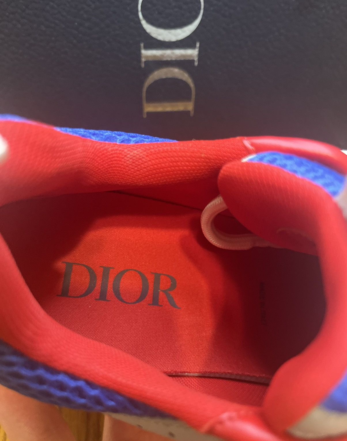 Dior Dior B22 Sneaker (Red/Blue) Size US 7 / EU 40 - 8 Thumbnail