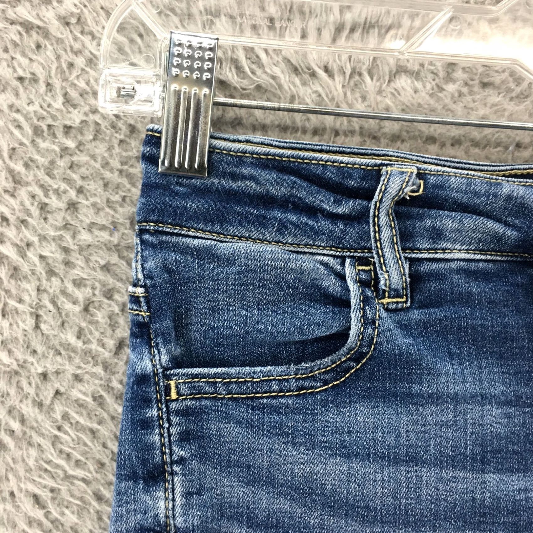 American Eagle Outfitters American Eagle Outfitters Jegging Jeans Womens 0 Reg Blue Denim Distressed Modern Classic Size 25" / US 0 / IT 36 - 3 Thumbnail