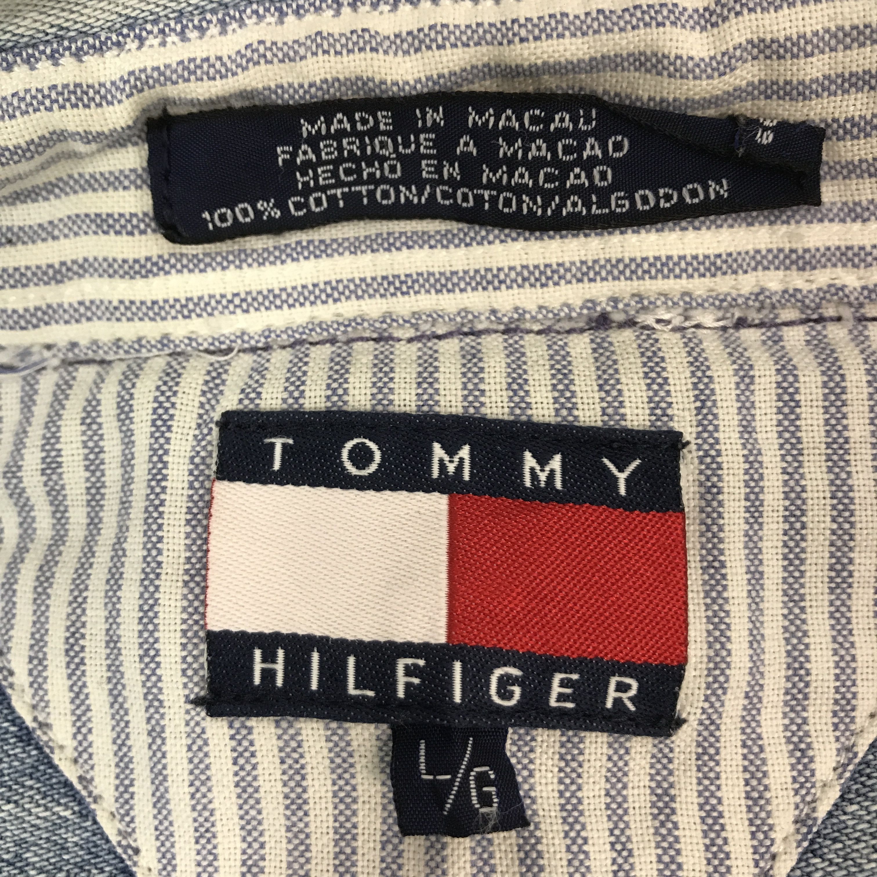 Tommy Hilfiger TOMMY HILFIGER DENIM BUTTON UP T-SHIRT K44B58 Size US L / EU 52-54 / 3 - 9 Thumbnail