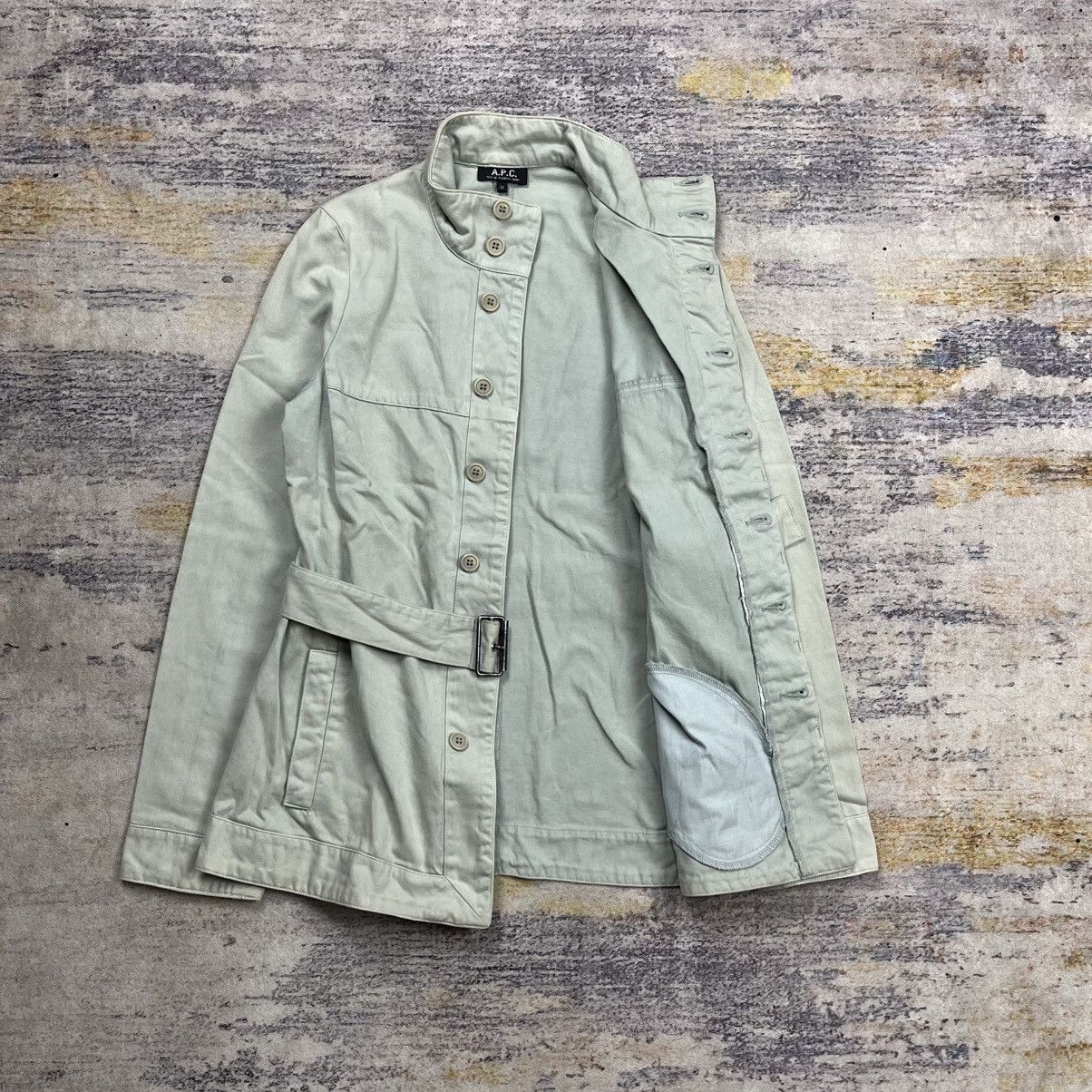 A.P.C. A.p.c belted coat jacket Size US M / EU 48-50 / 2 - 5 Thumbnail
