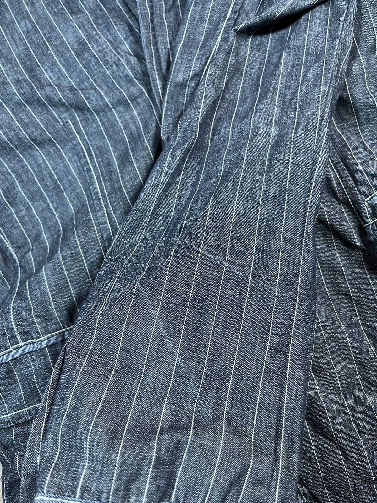 Armani Vintage Armani Jeans Indigo Jacket 90s Size US XXL / EU 58 / 5 - 11 Thumbnail