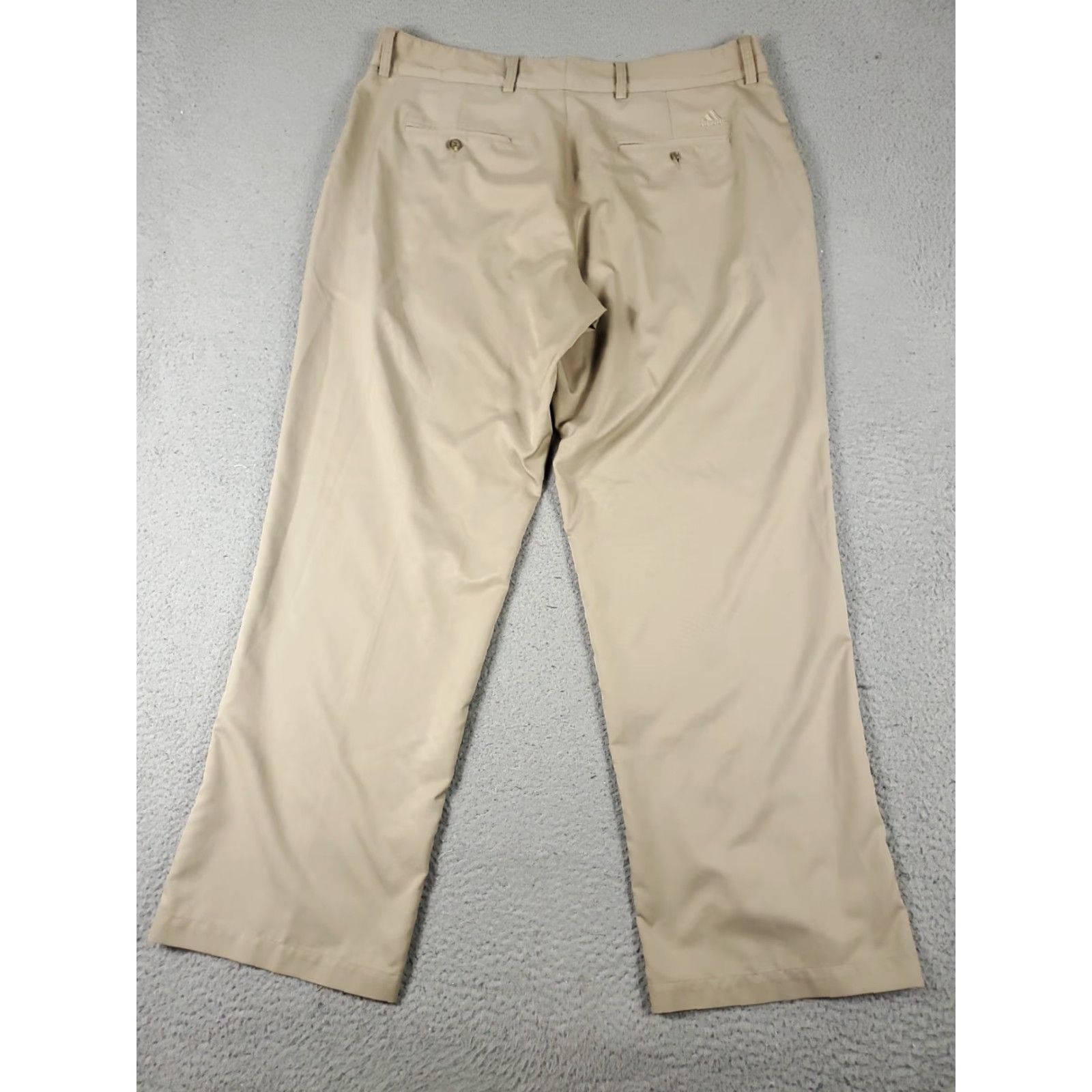 Adidas Adidas Chino Pants Mens 38x32 Beige Flat Front Stretch Trousers Size US 38 / EU 54 - 7 Thumbnail