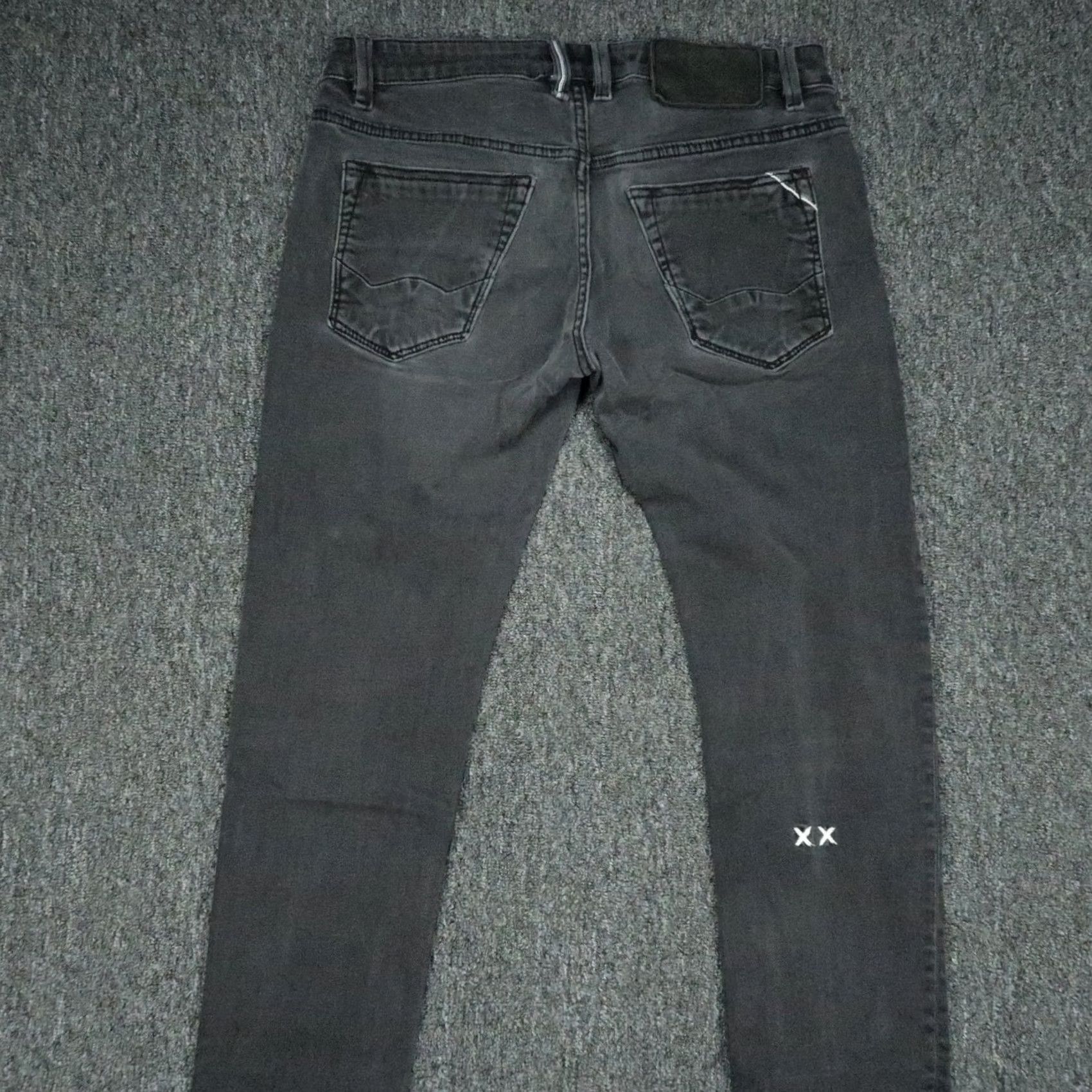 Cult Of Individuality VINTAGE Cult of Individuality Jeans Mens 32x33 Black Rocker Slim 5-Pocket Denim Straight Size US 32 / EU 48 - 6 Thumbnail